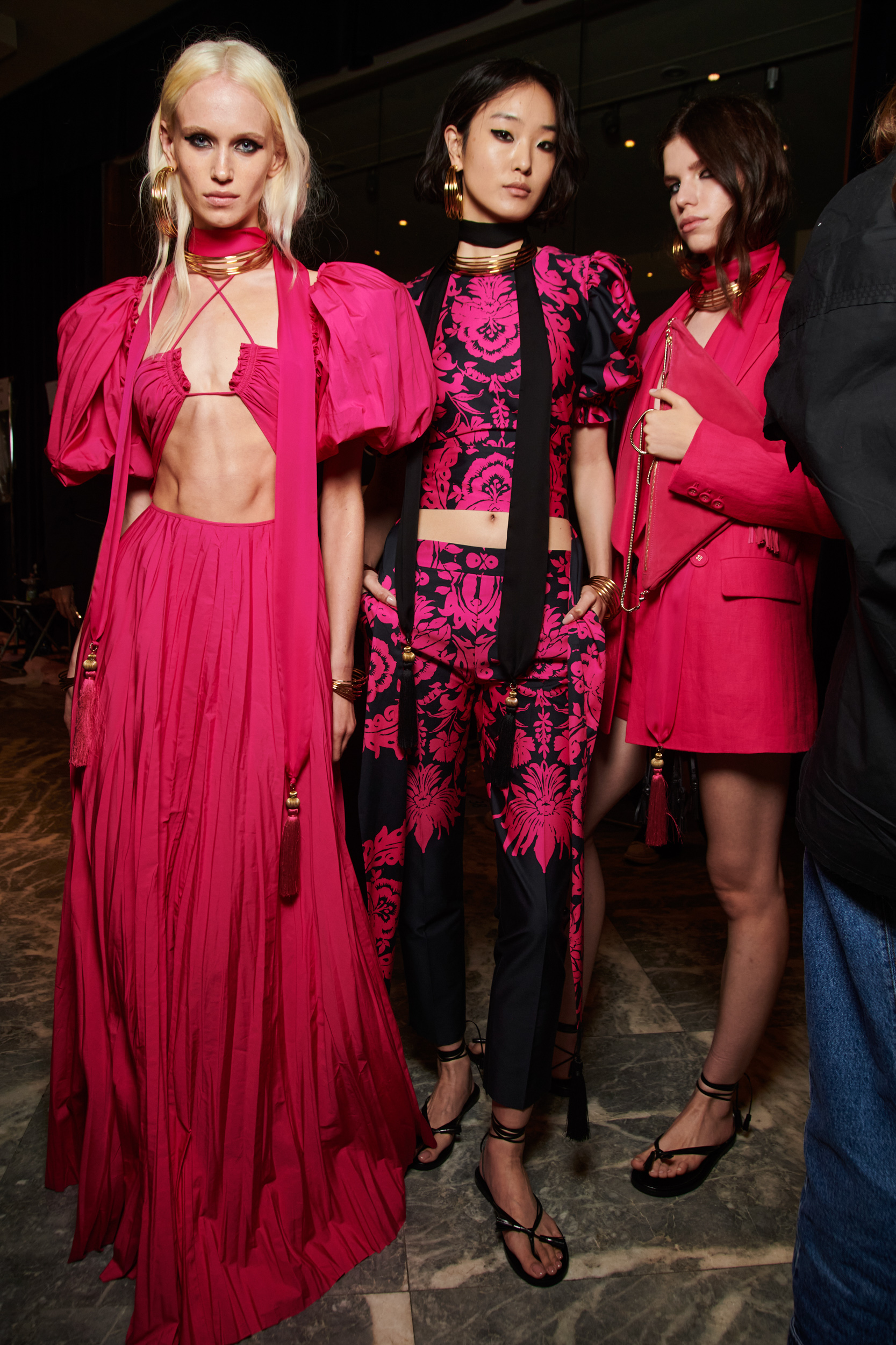 Luisa Spagnoli Spring 2024 Fashion Show Backstage