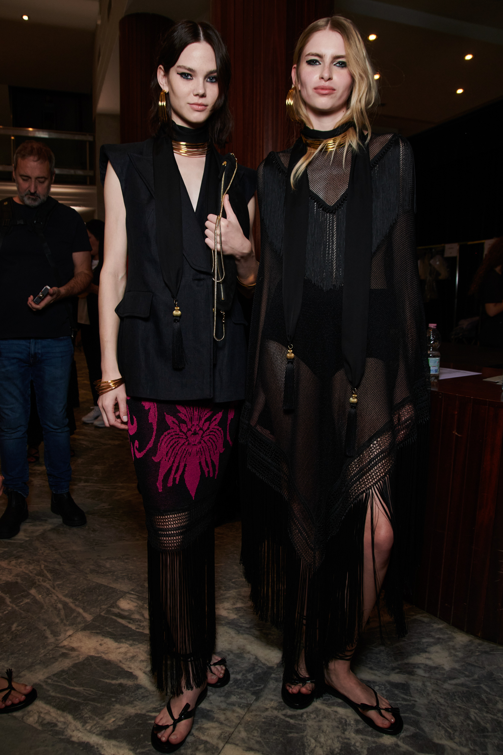 Luisa Spagnoli Spring 2024 Fashion Show Backstage