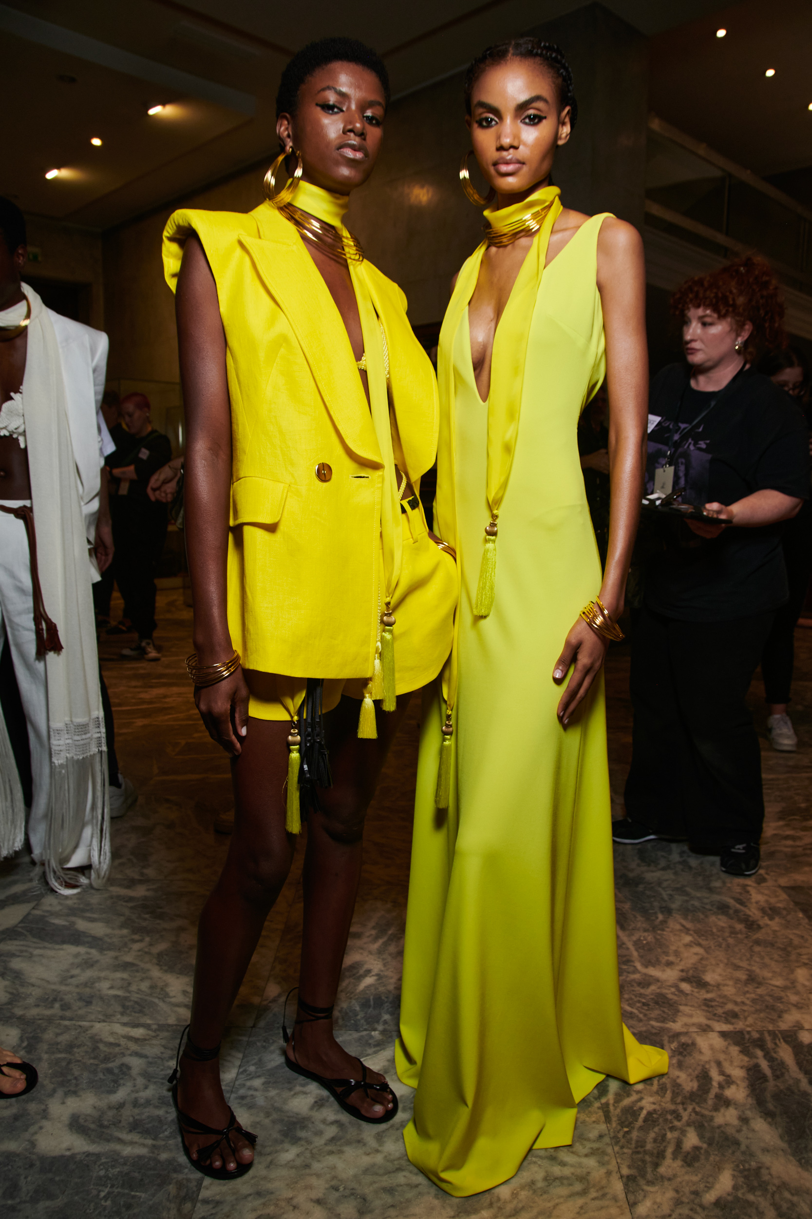 Luisa Spagnoli Spring 2024 Fashion Show Backstage