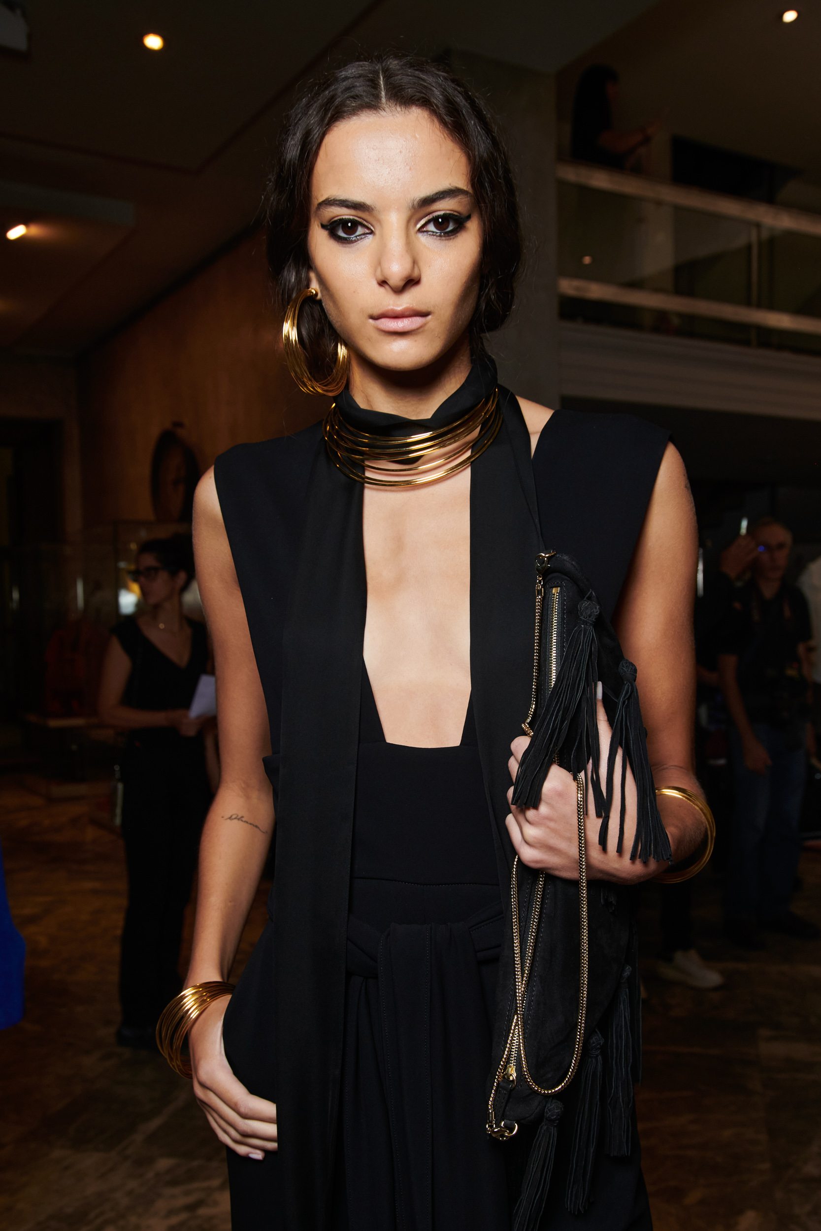 Luisa Spagnoli Spring 2024 Fashion Show Backstage