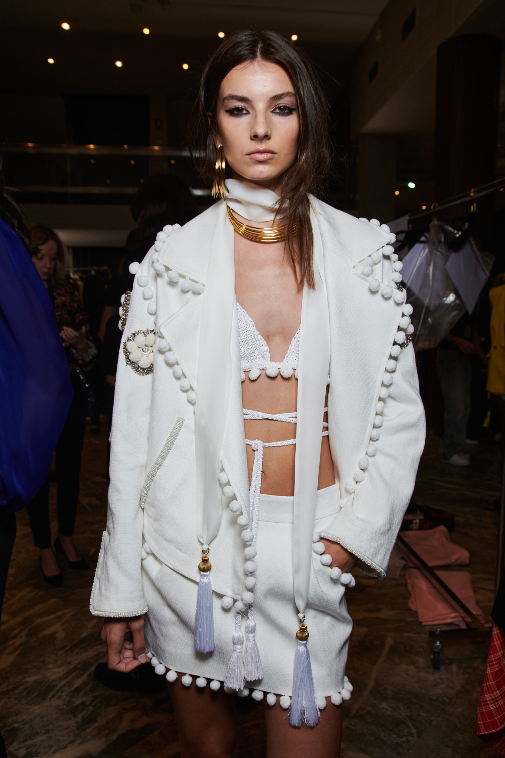 Luisa Spagnoli Spring 2024 Fashion Show Backstage