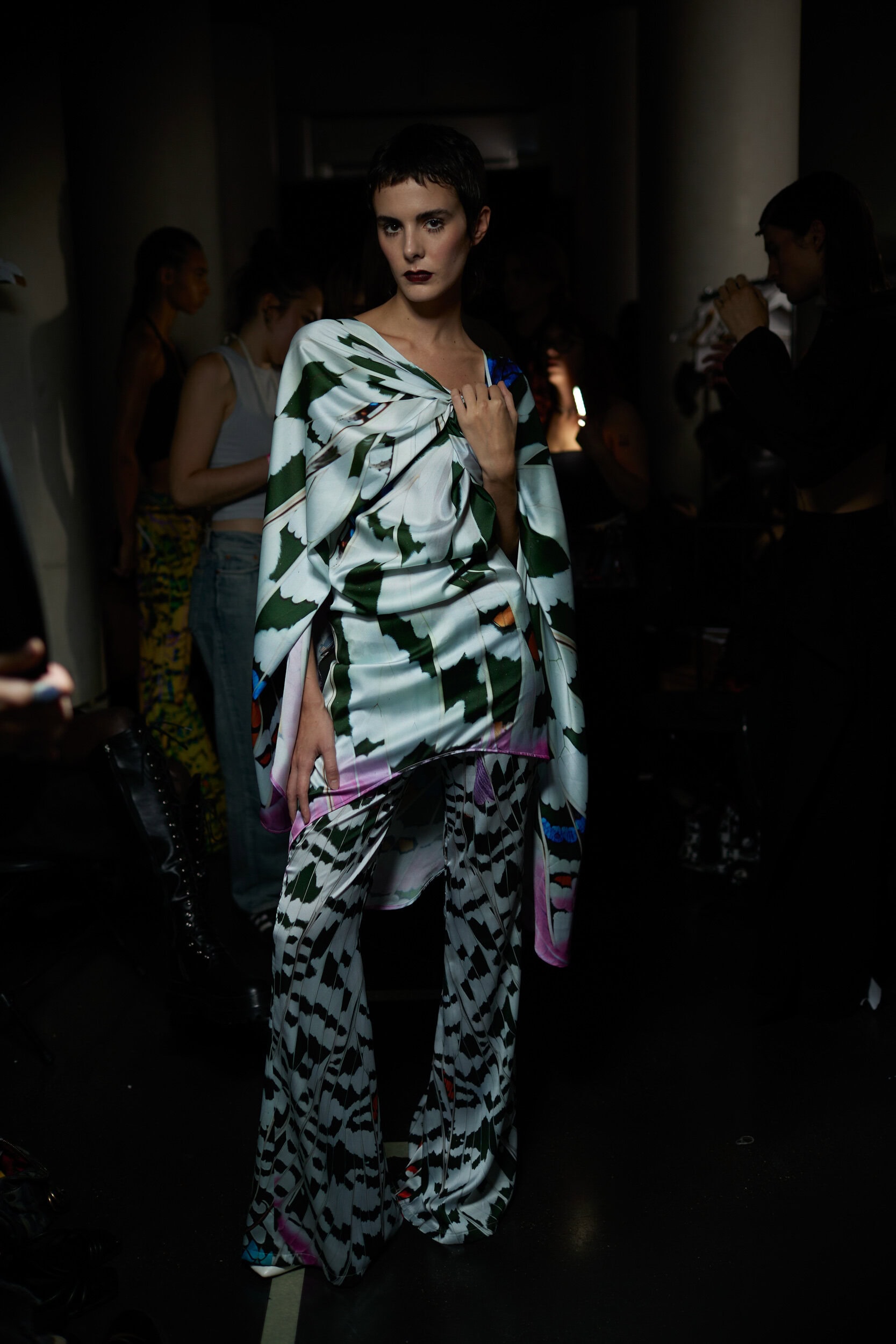 Maitrepierre Spring 2024 Fashion Show Backstage