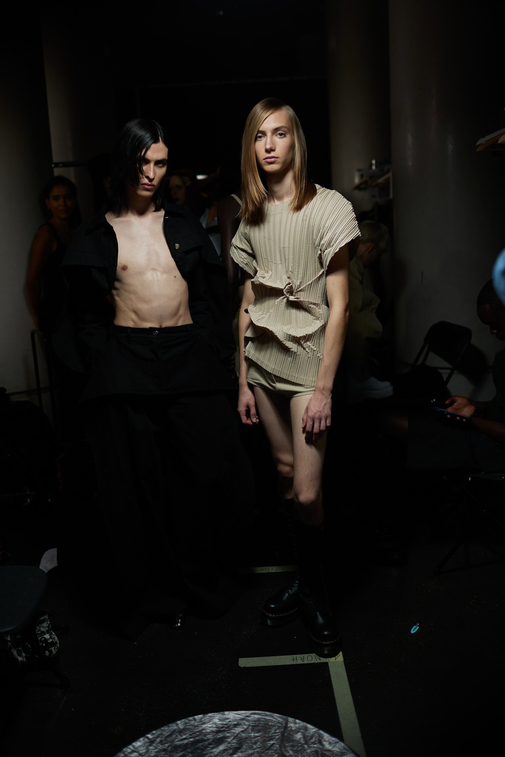 Maitrepierre Spring 2024 Fashion Show Backstage