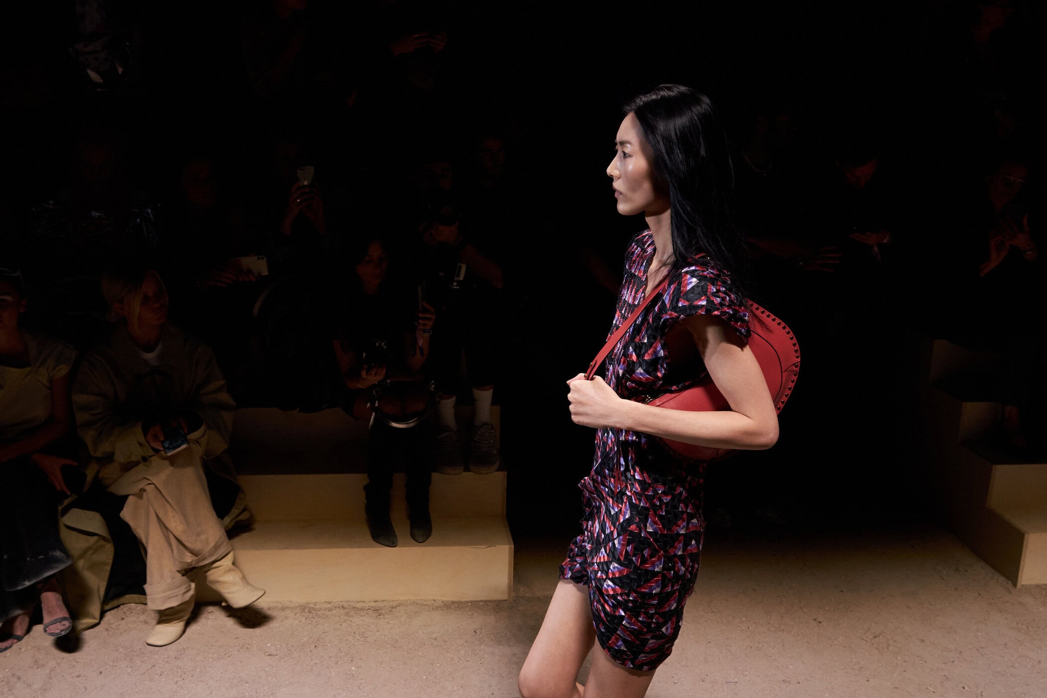 Isabel Marant Spring 2024 Fashion Show Atmosphere