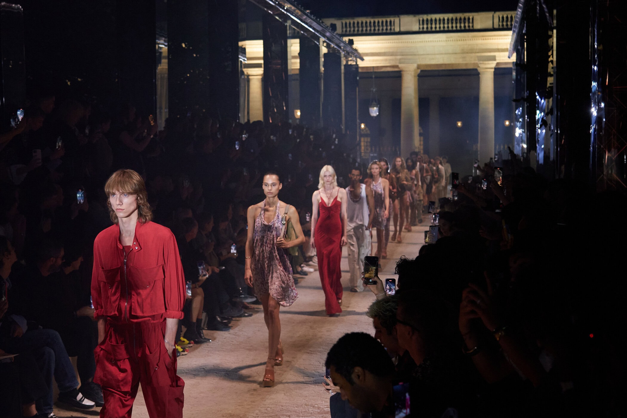 Isabel Marant Spring 2024 Fashion Show Atmosphere