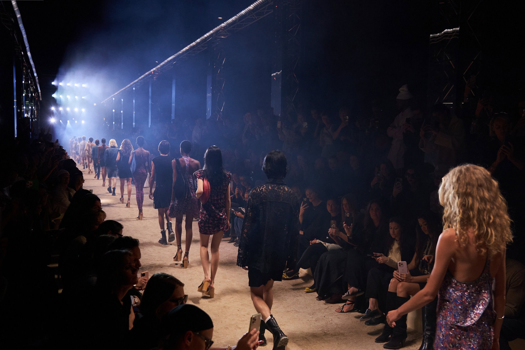 Isabel Marant Spring 2024 Fashion Show Atmosphere