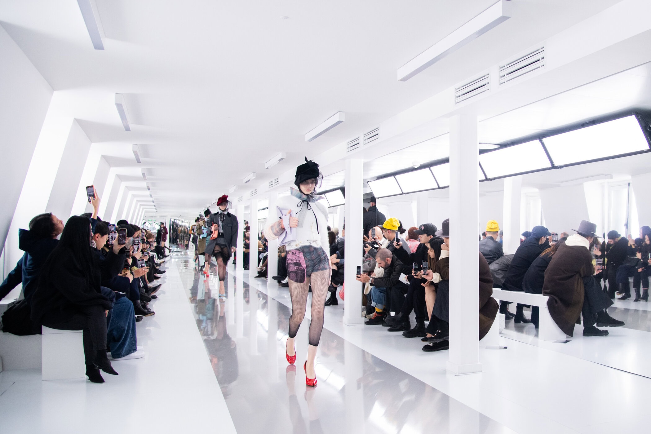 maison margiela atmosphere photo from Fall 2023 fashion show