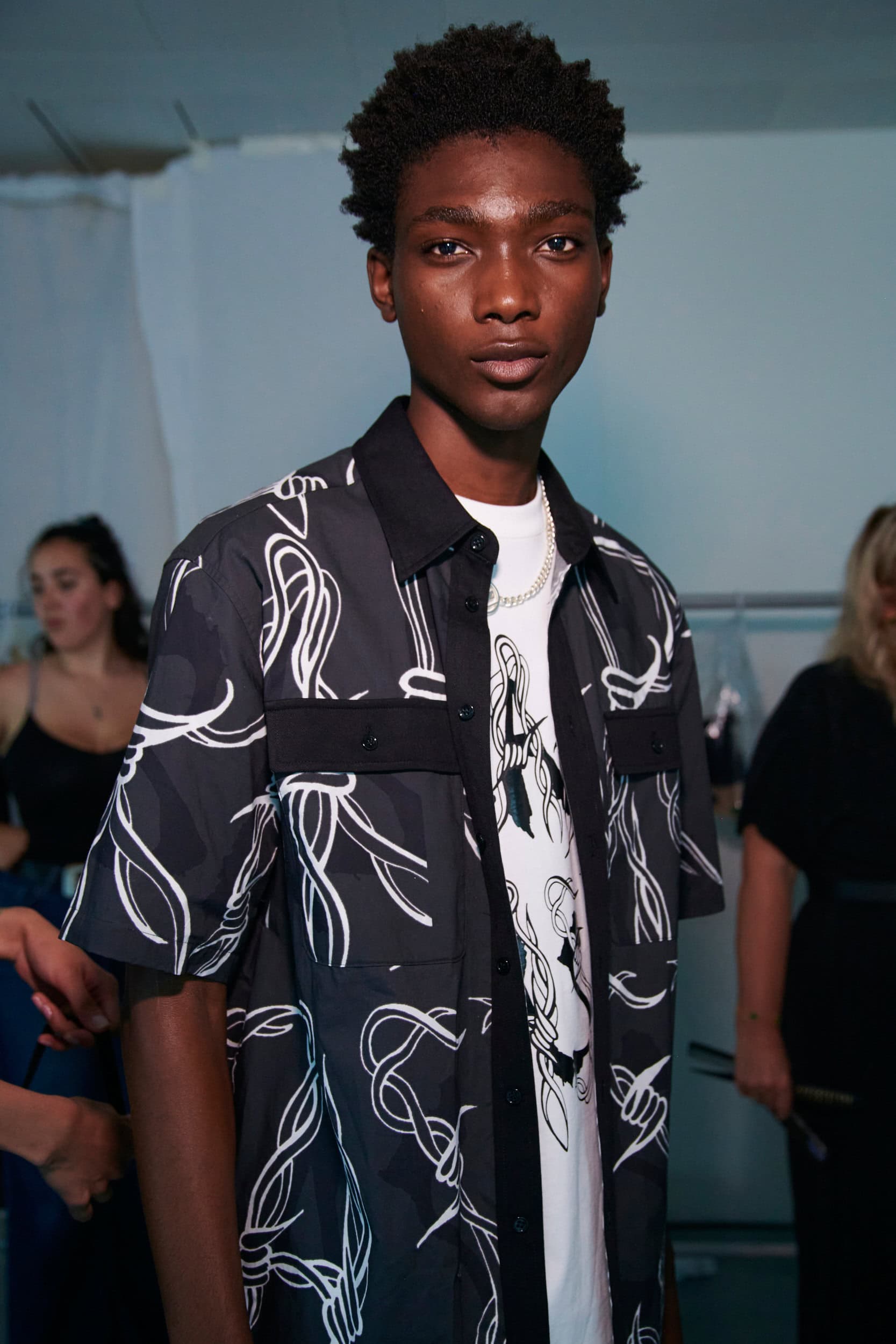 Mark Fast Spring 2024 Fashion Show Backstage