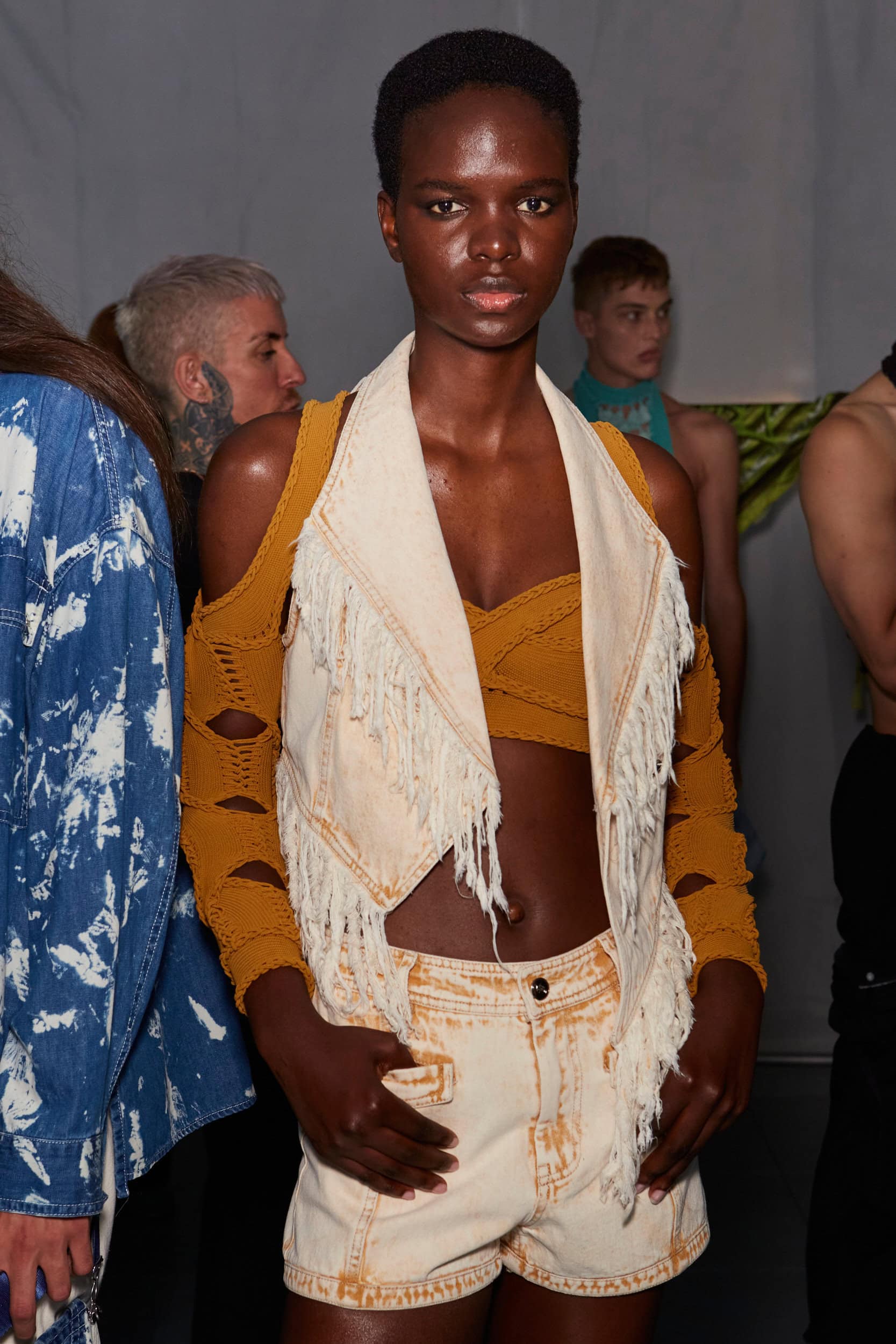 Mark Fast Spring 2024 Fashion Show Backstage