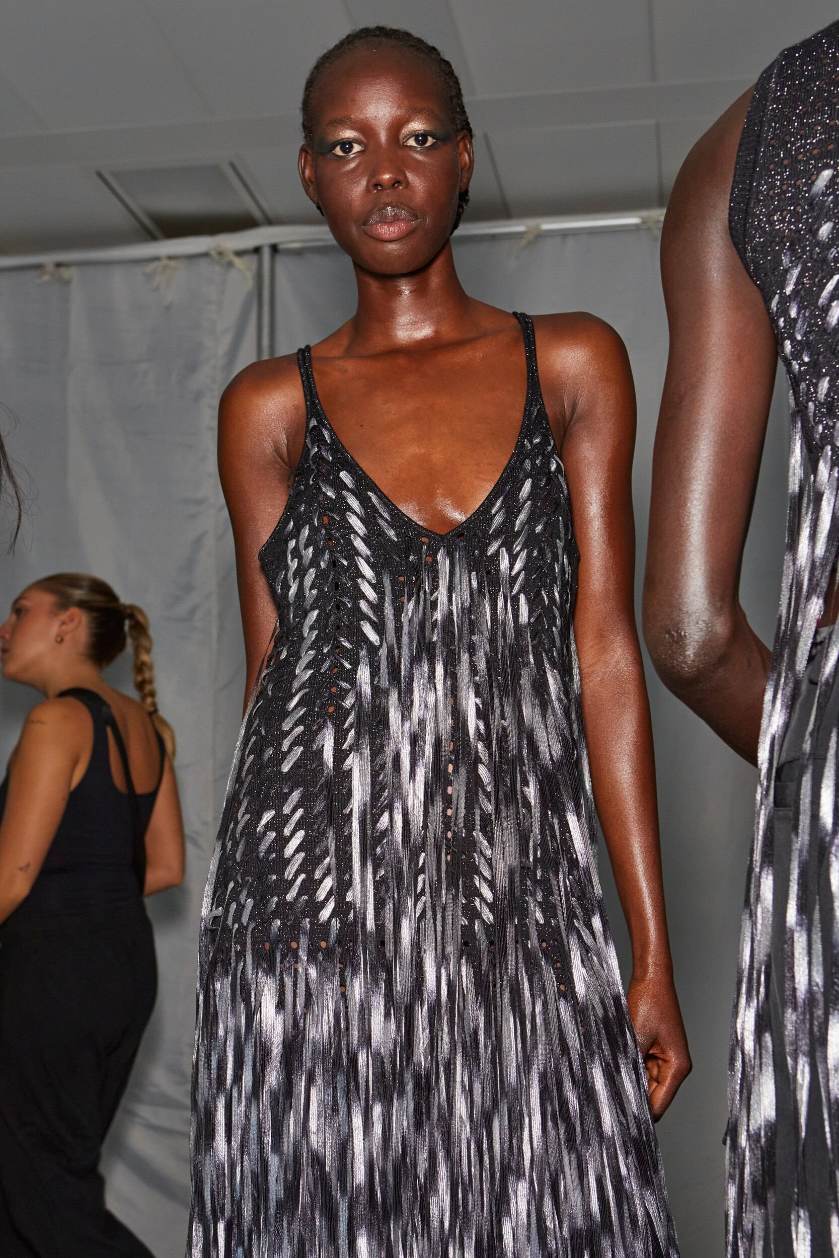 Mark Fast Spring 2024 Fashion Show Backstage