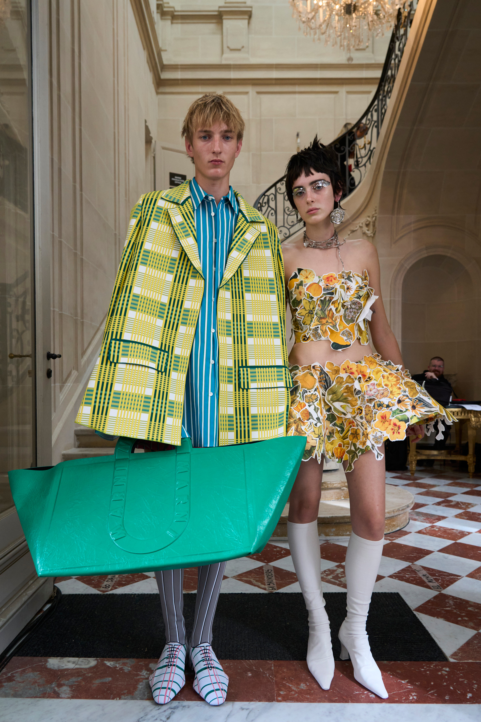 Marni Spring 2024 Fashion Show Backstage