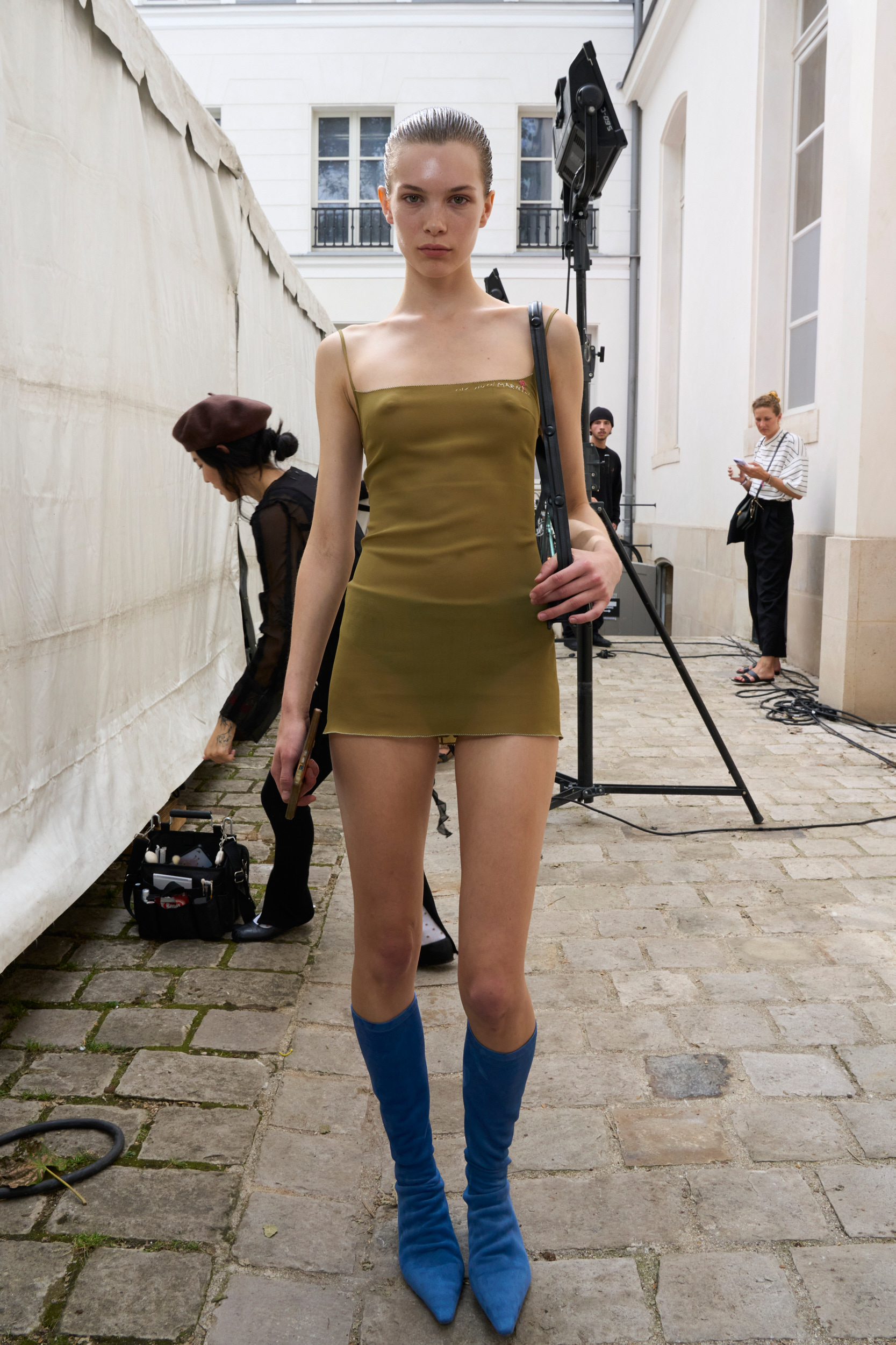 Marni Spring 2024 Fashion Show Backstage