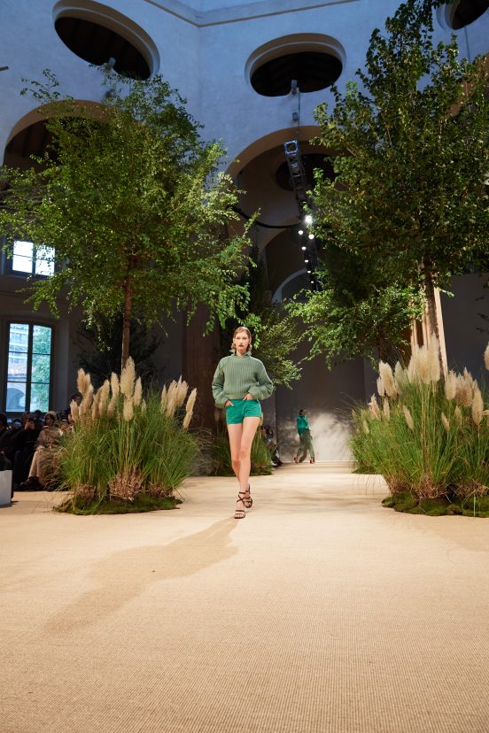 Max Mara Spring 2024 Fashion Show Atmosphere