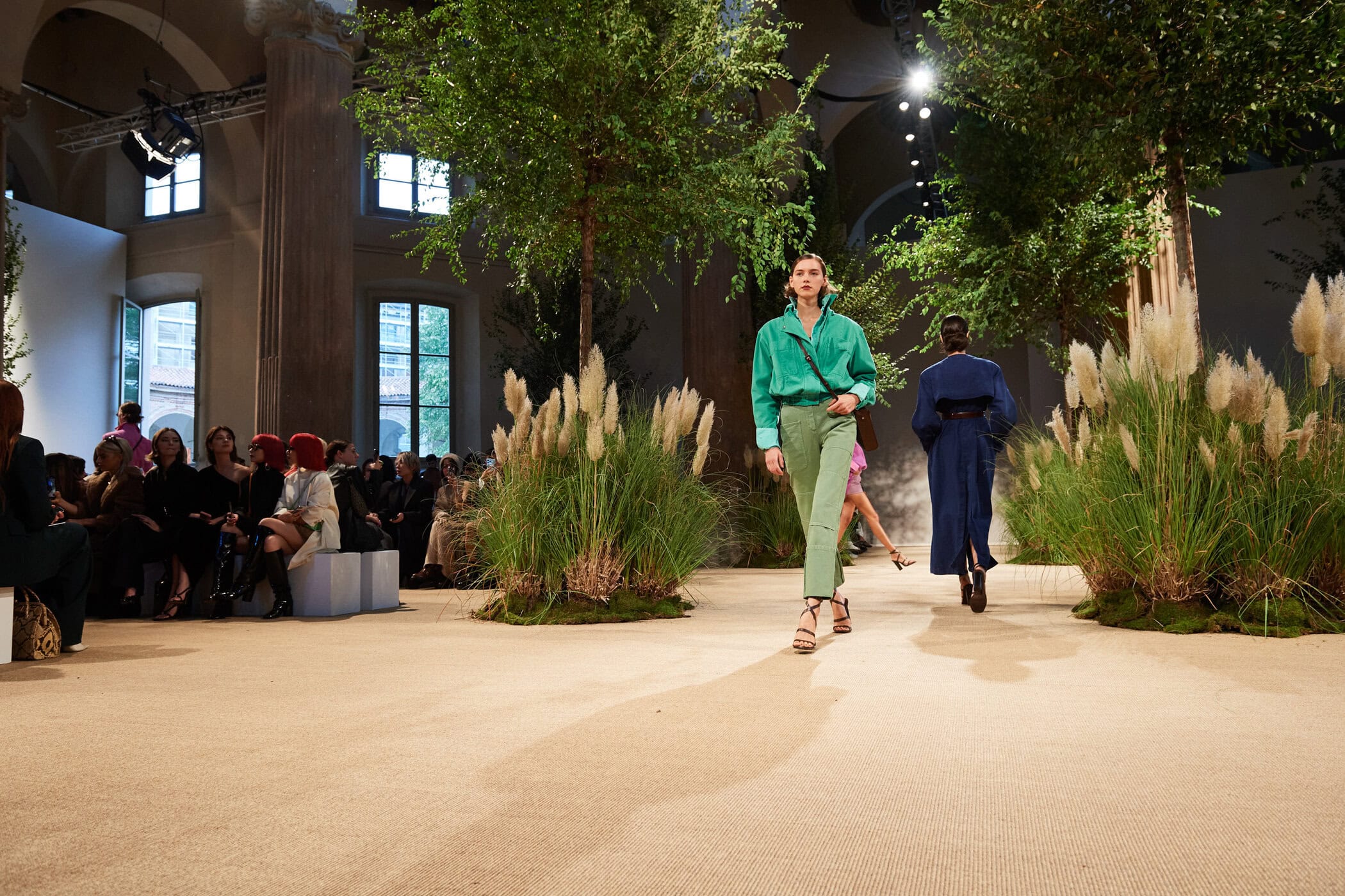 Max Mara Spring 2024 Fashion Show Atmosphere