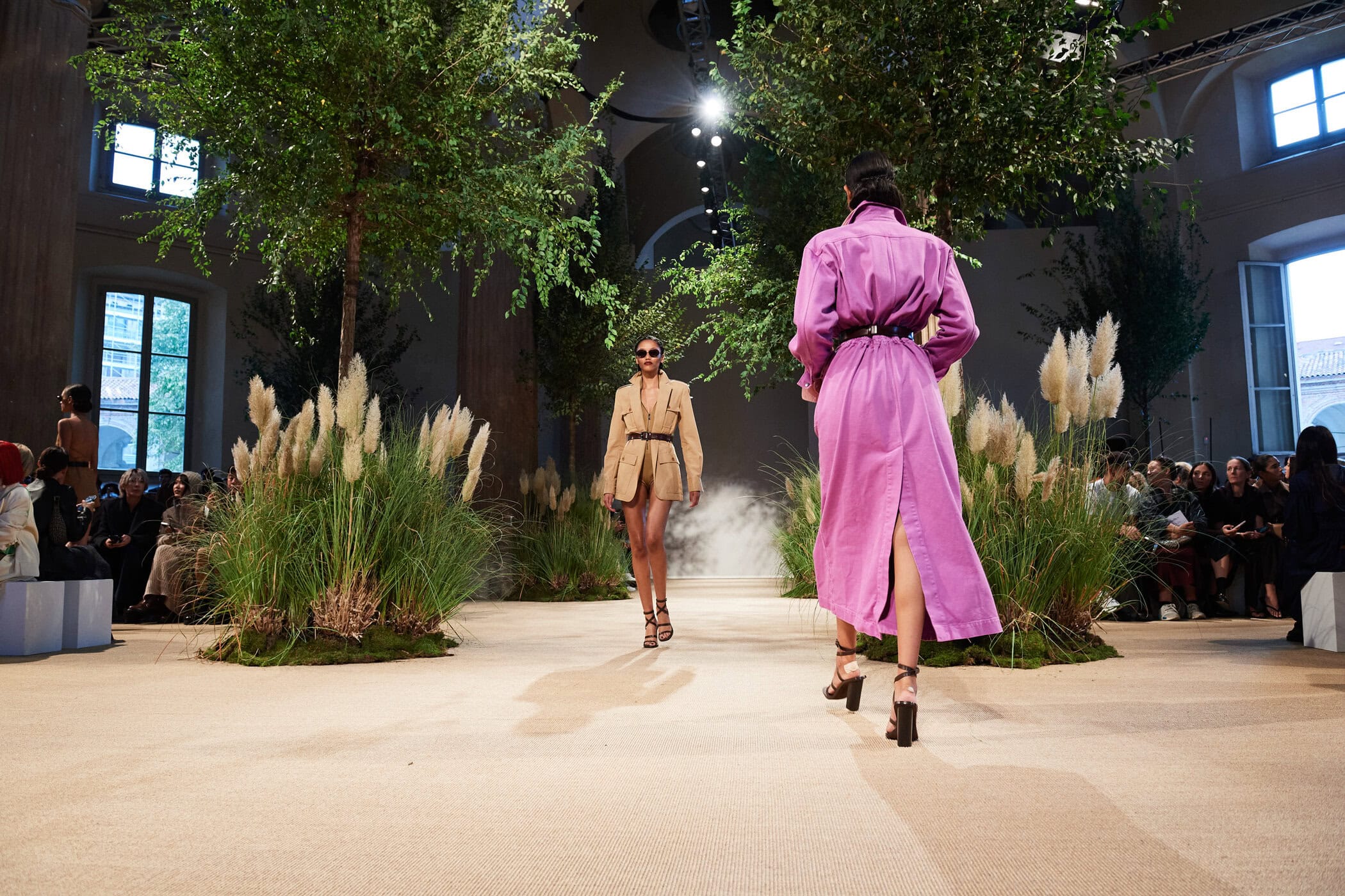 Max Mara Spring 2024 Fashion Show Atmosphere