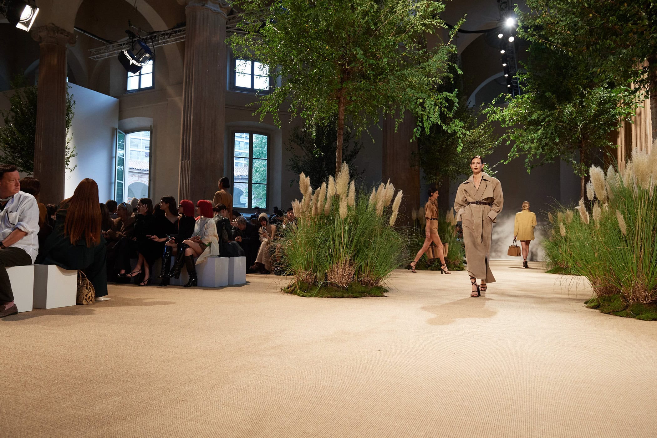 Max Mara Spring 2024 Fashion Show Atmosphere