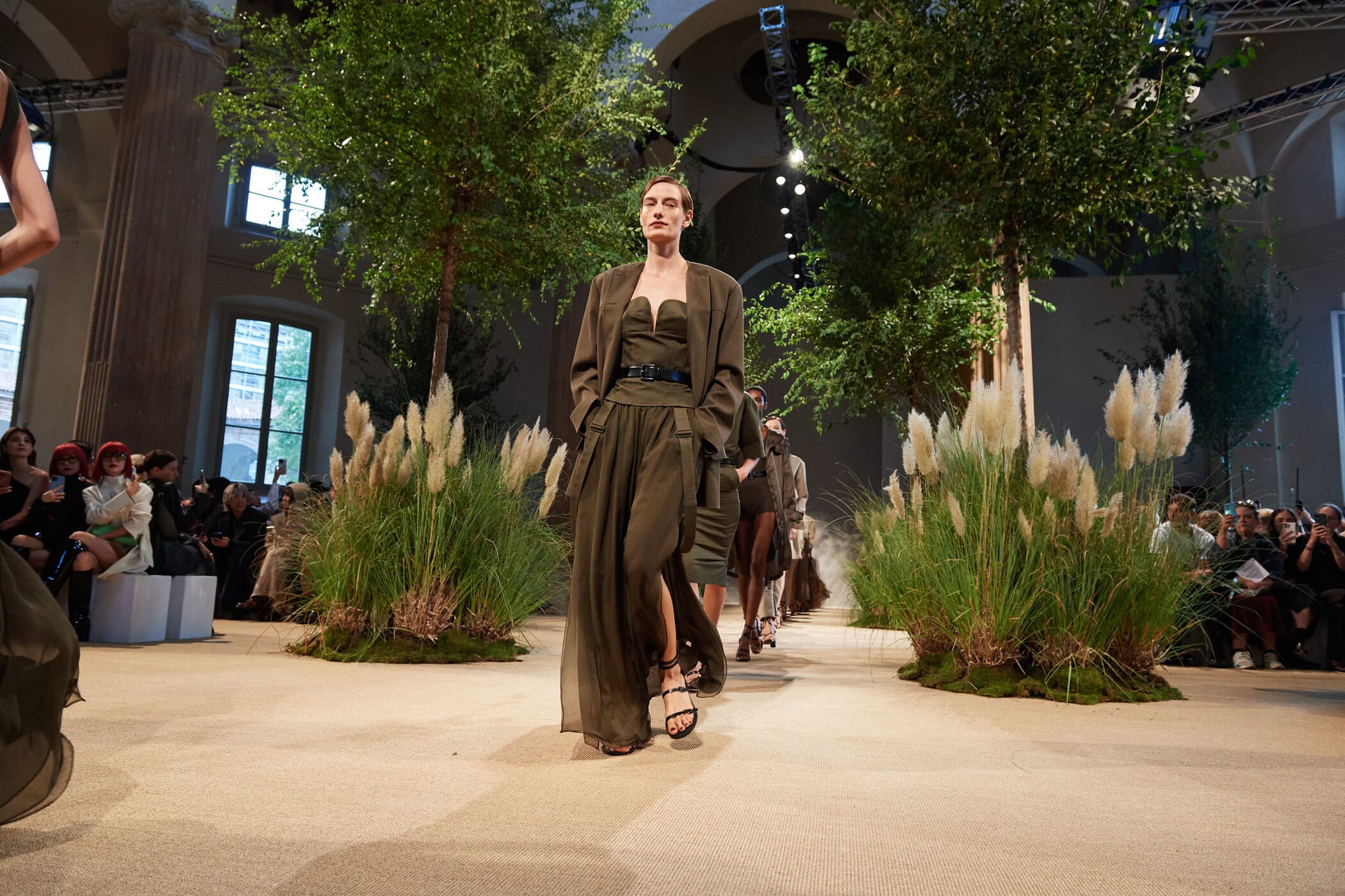 Max Mara Spring 2024 Fashion Show Atmosphere