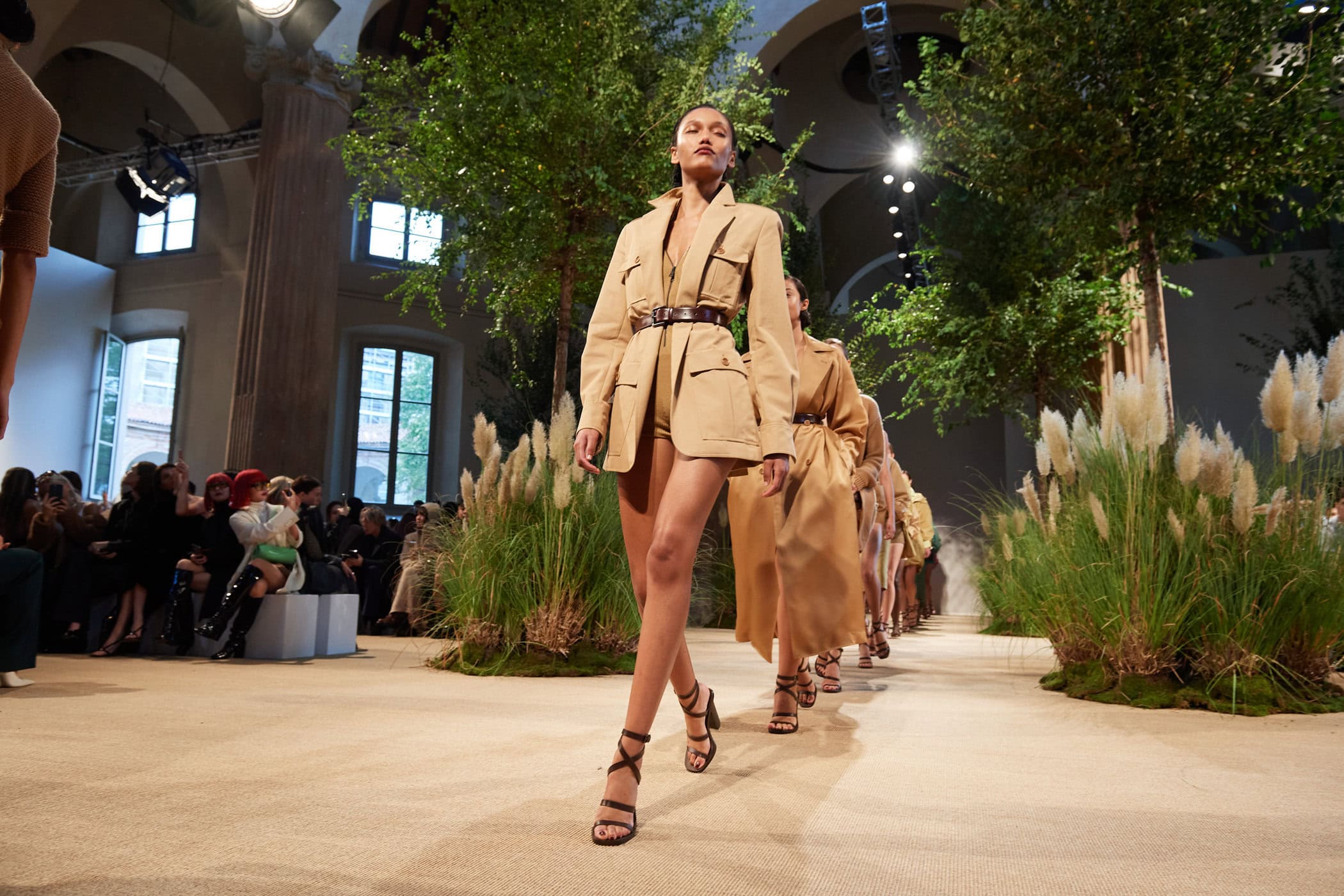 Max Mara Spring 2024 Fashion Show Atmosphere