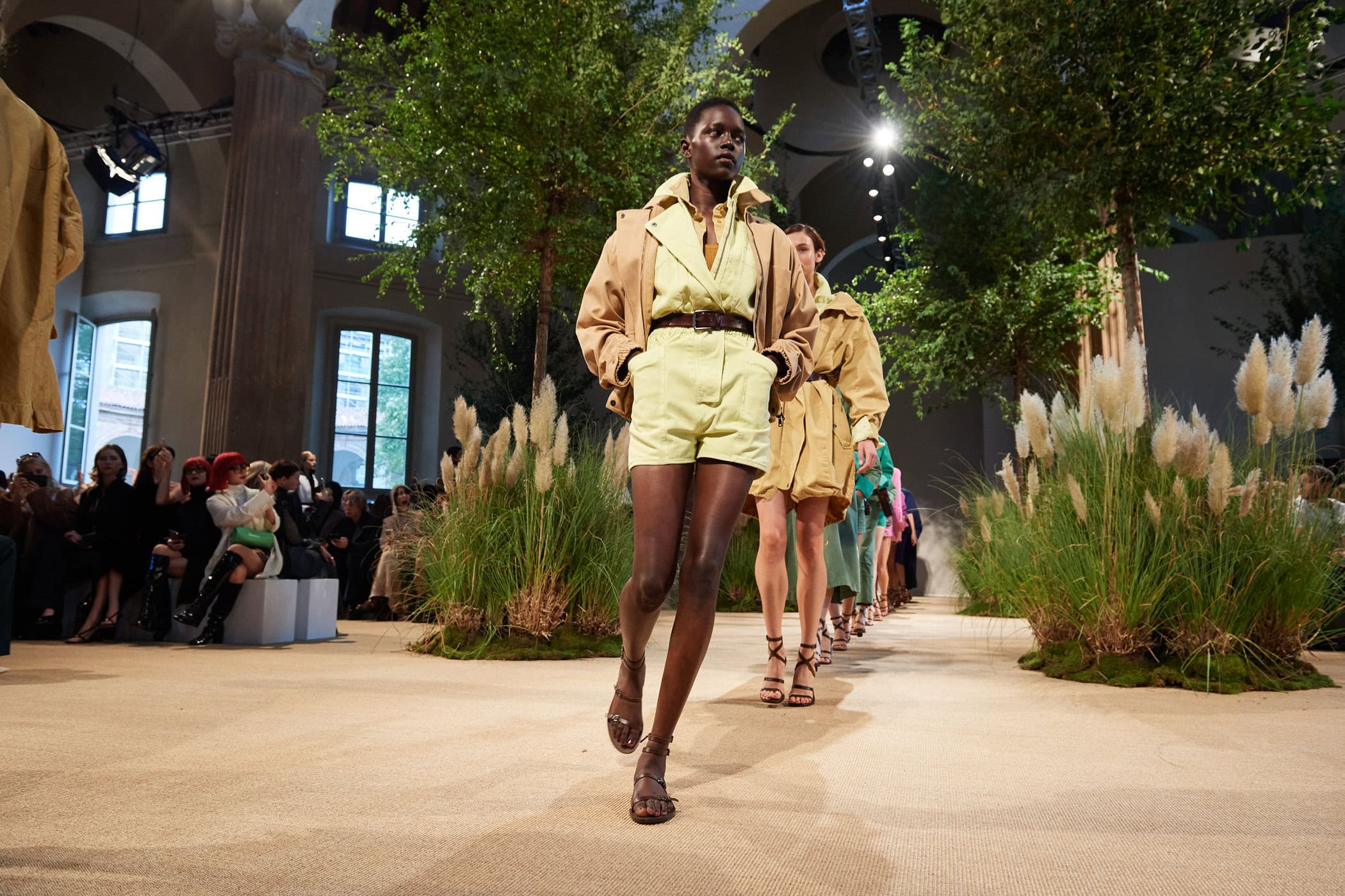 Max Mara Spring 2024 Fashion Show Atmosphere