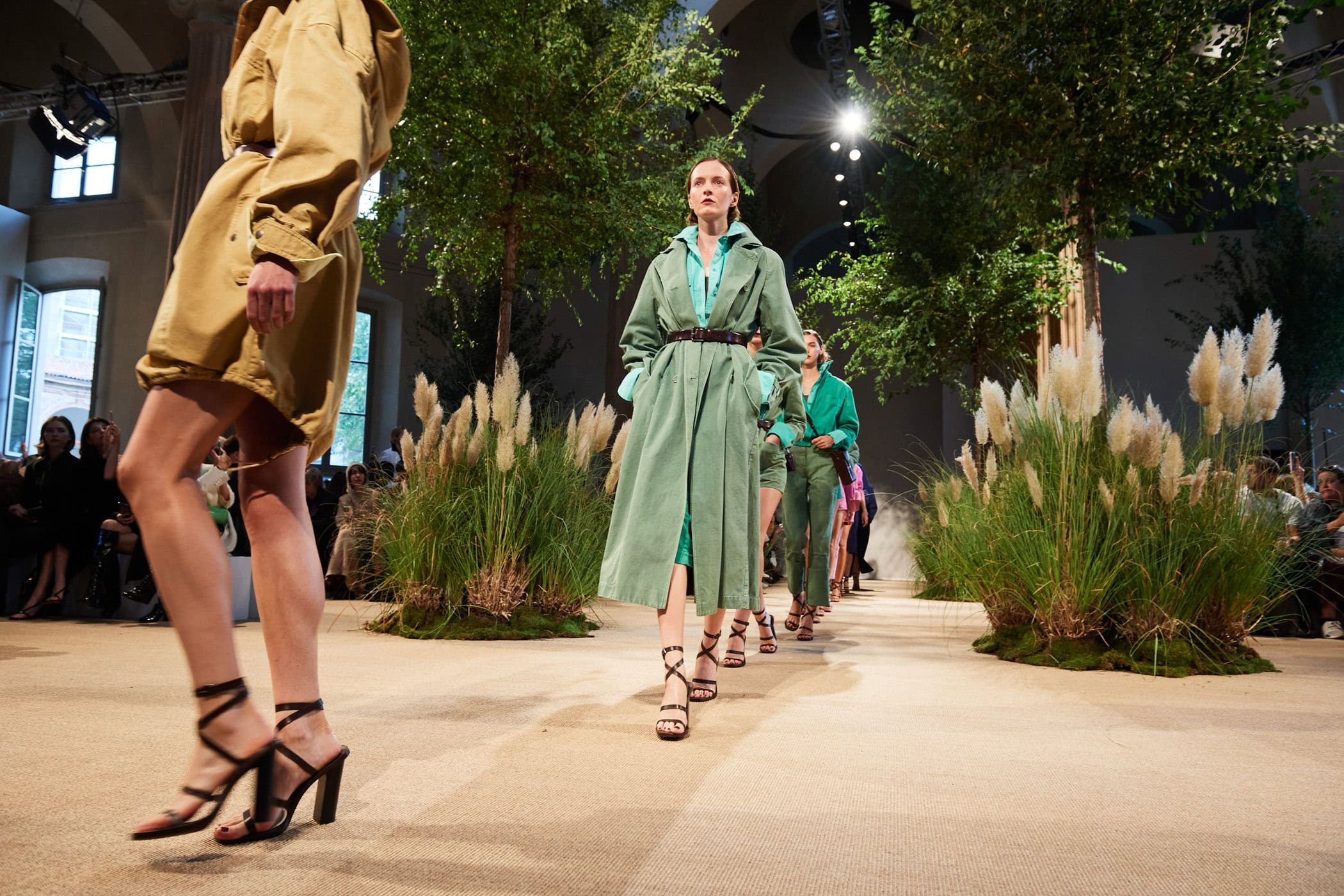 Max Mara Spring 2024 Fashion Show Atmosphere