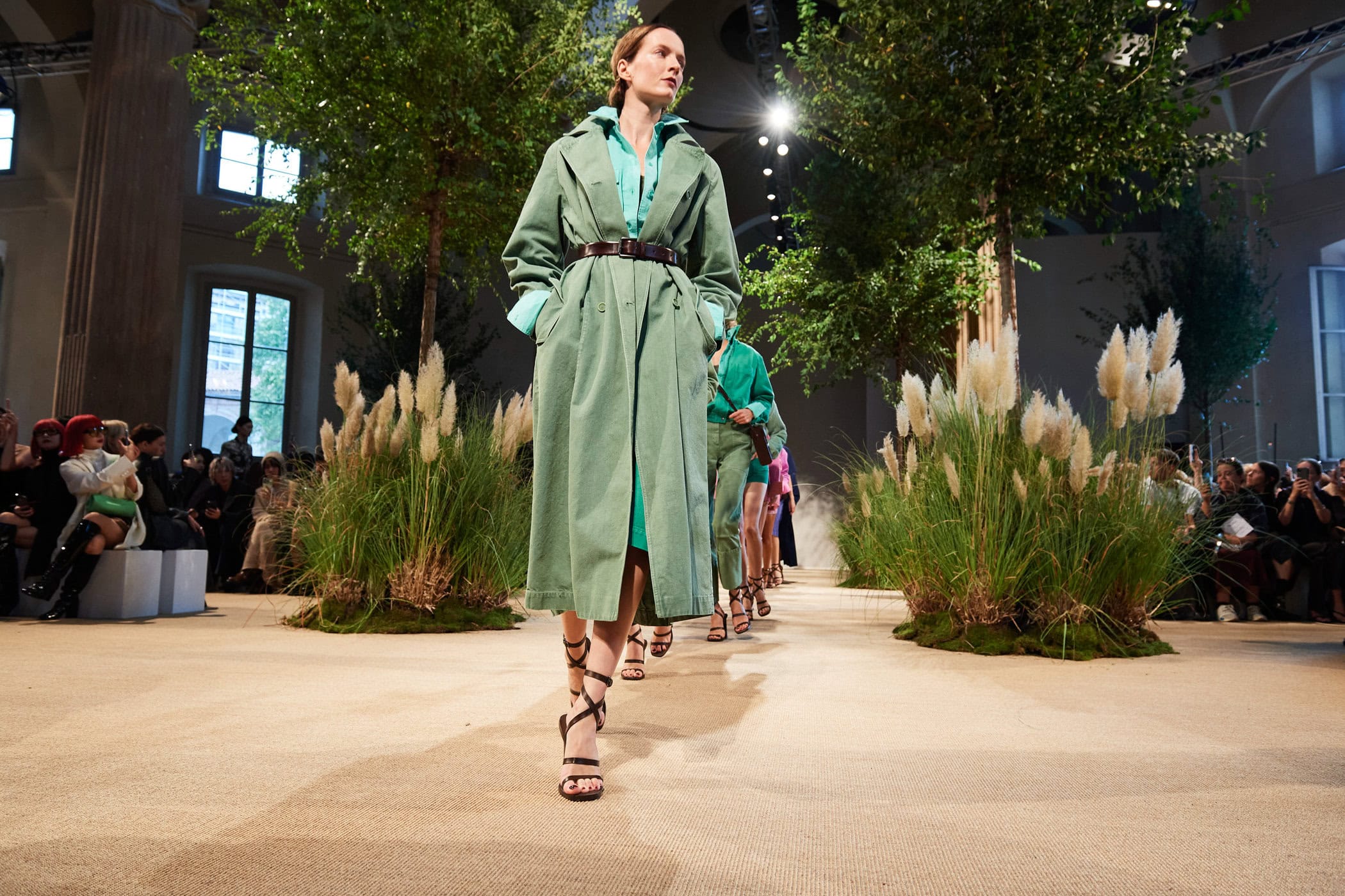 Max Mara Spring 2024 Fashion Show Atmosphere