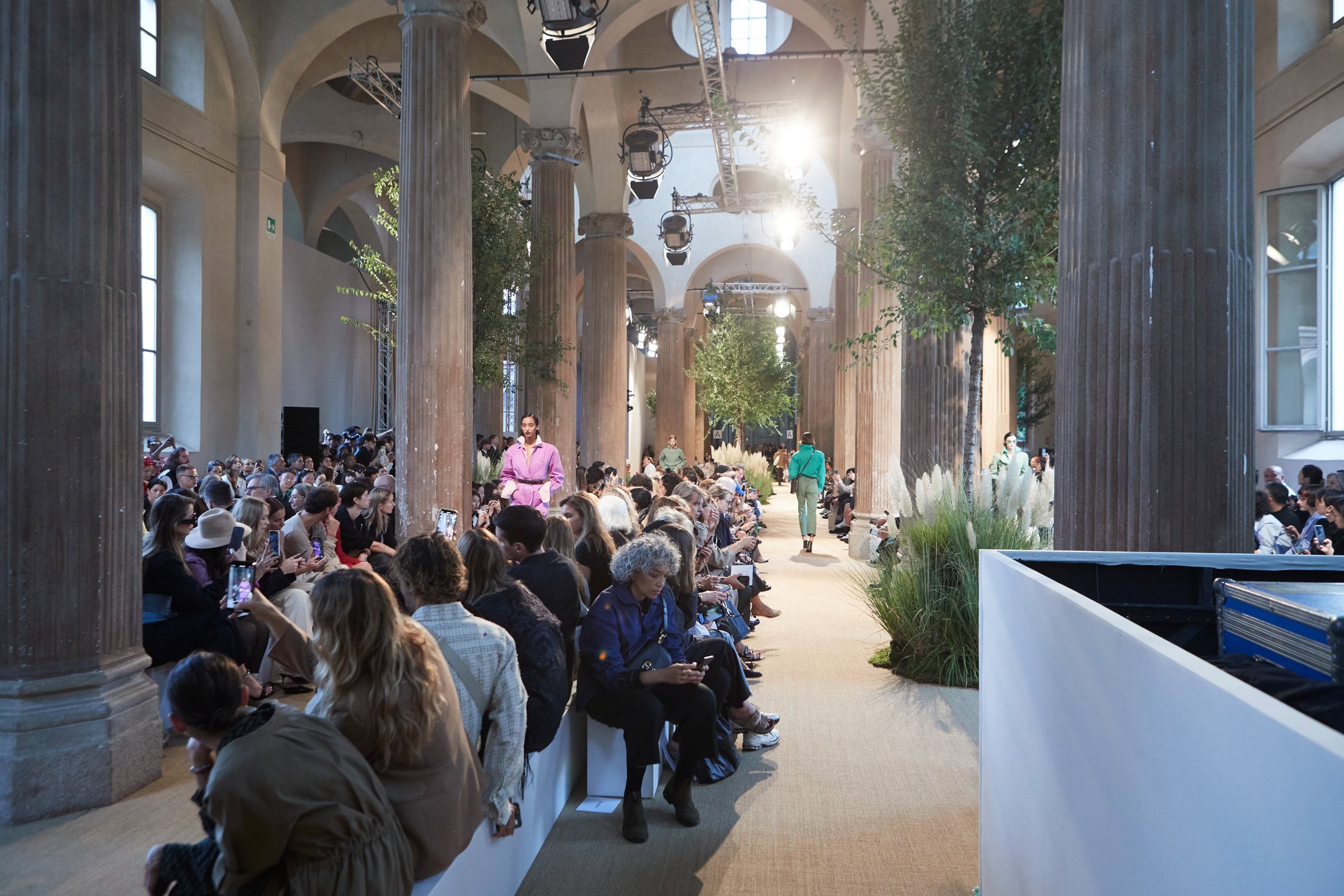 Max Mara Spring 2024 Fashion Show Atmosphere