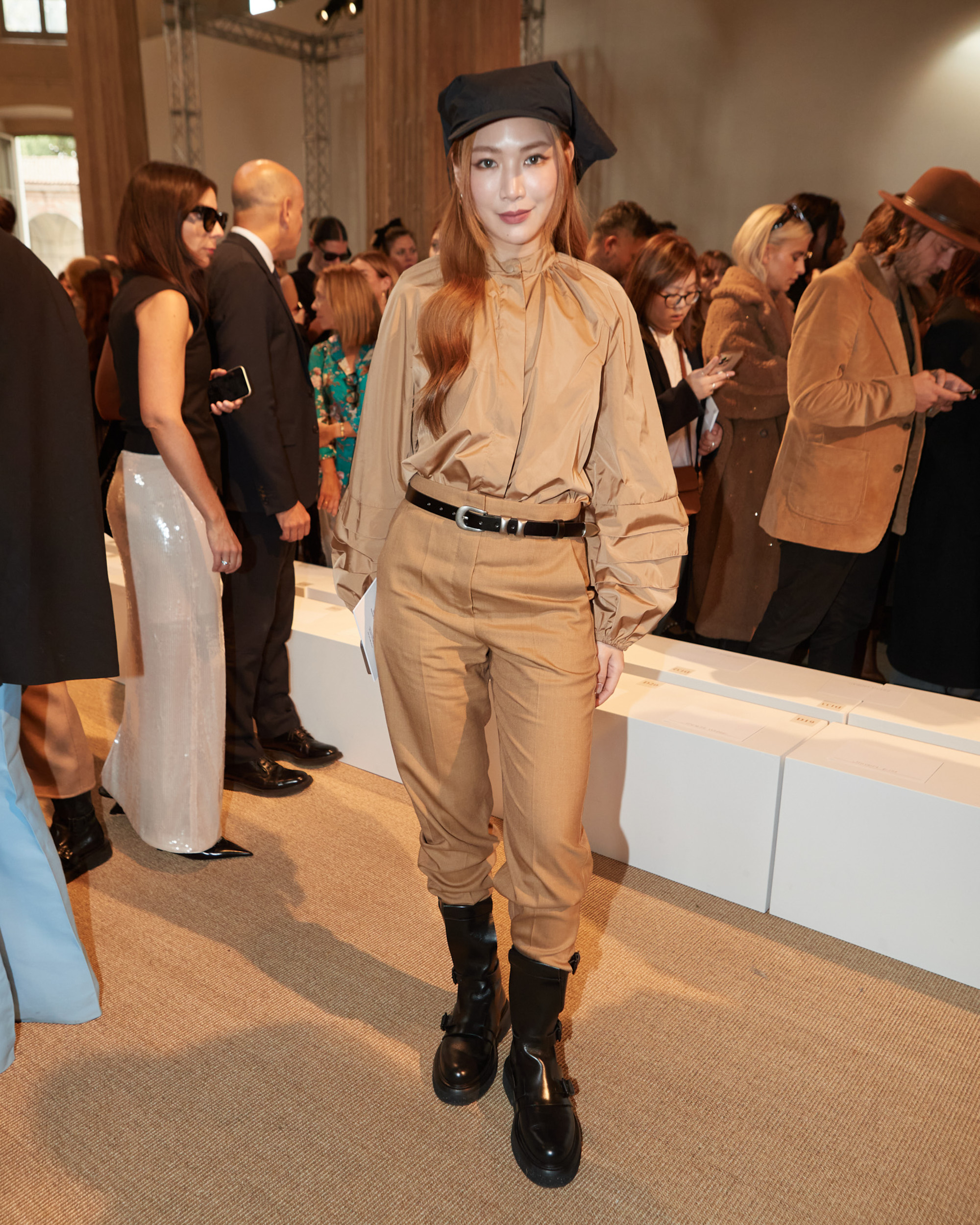 Max Mara Spring 2024 Fashion Show Front Row