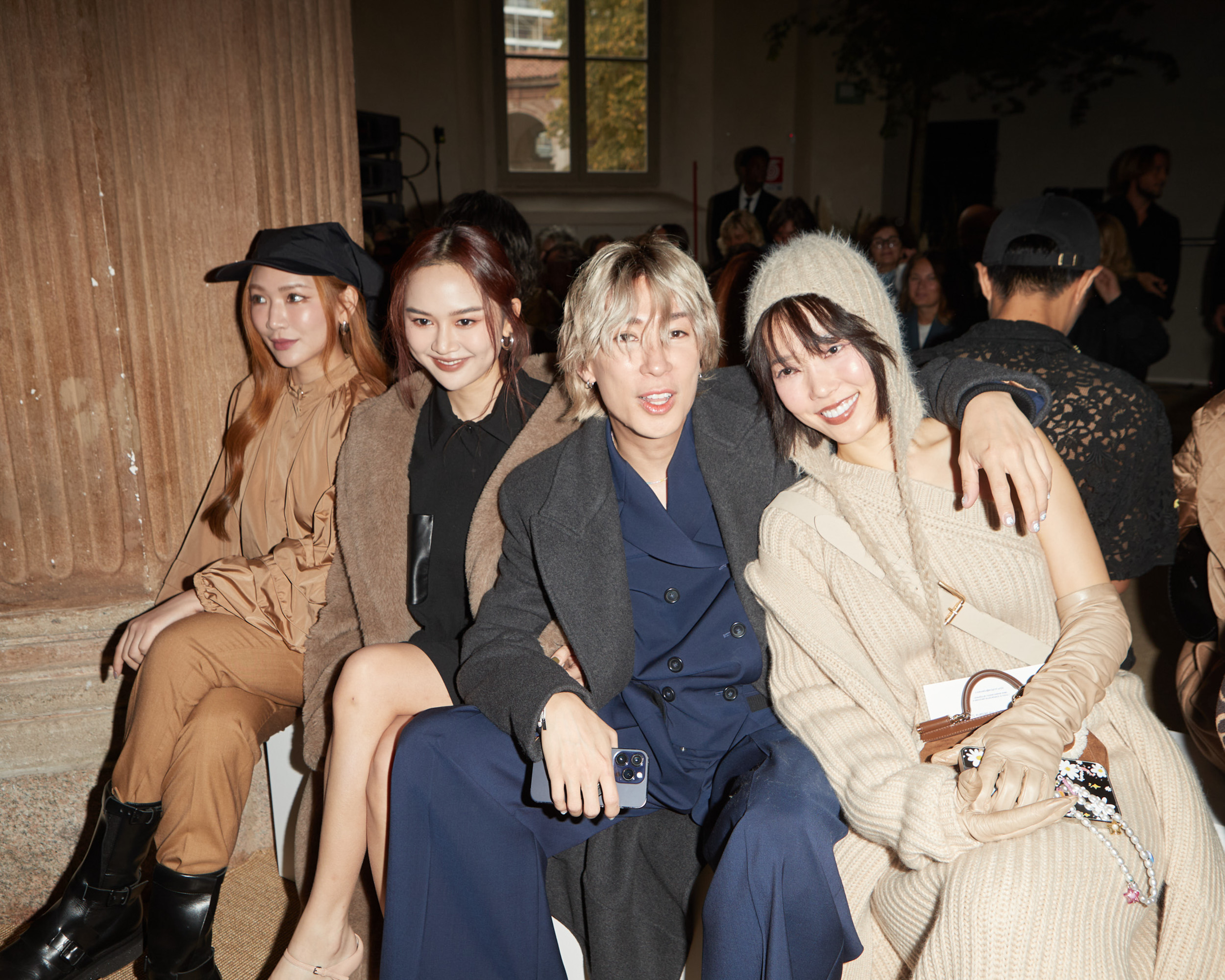 Max Mara Spring 2024 Fashion Show Front Row