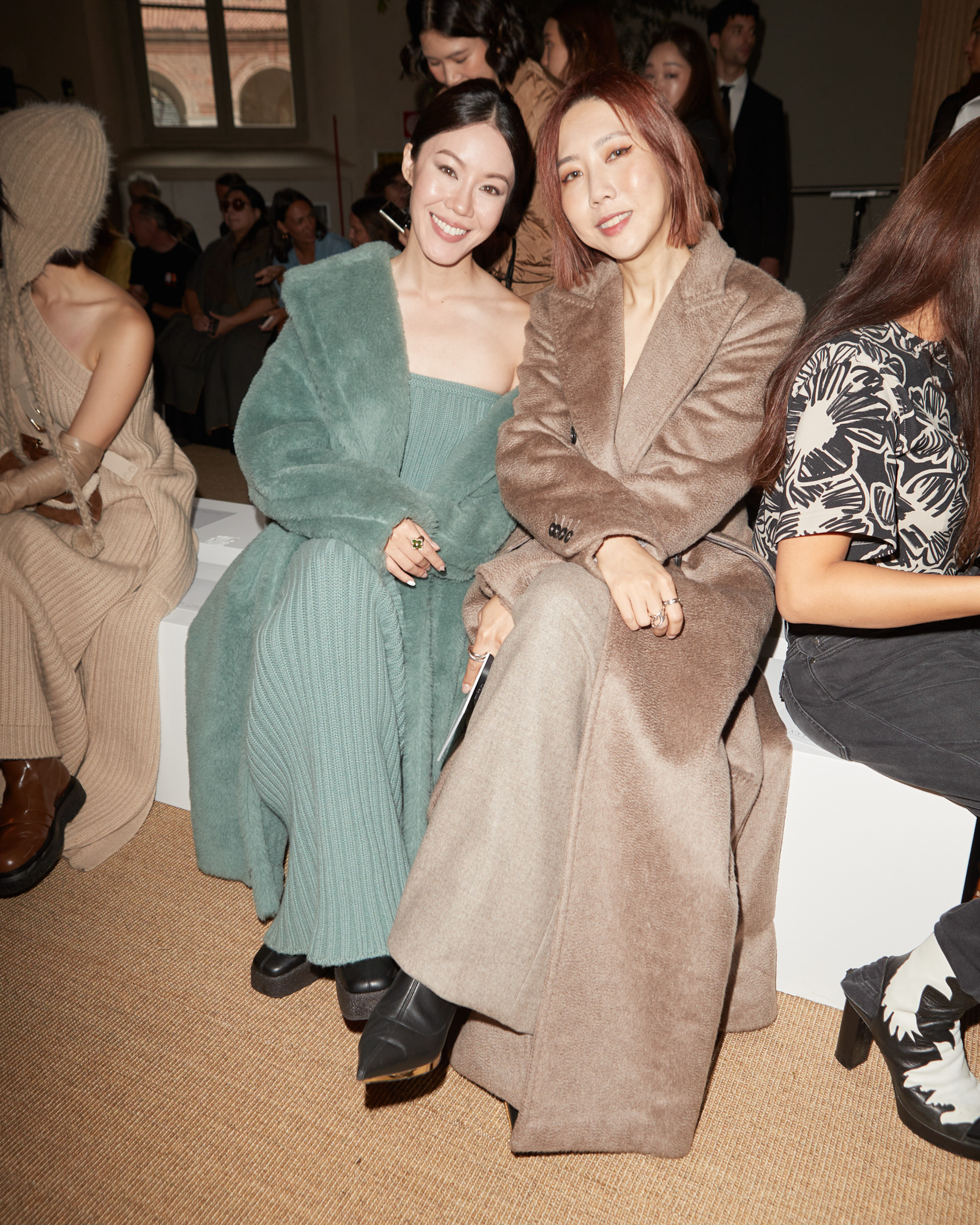 Max Mara Spring 2024 Fashion Show Front Row