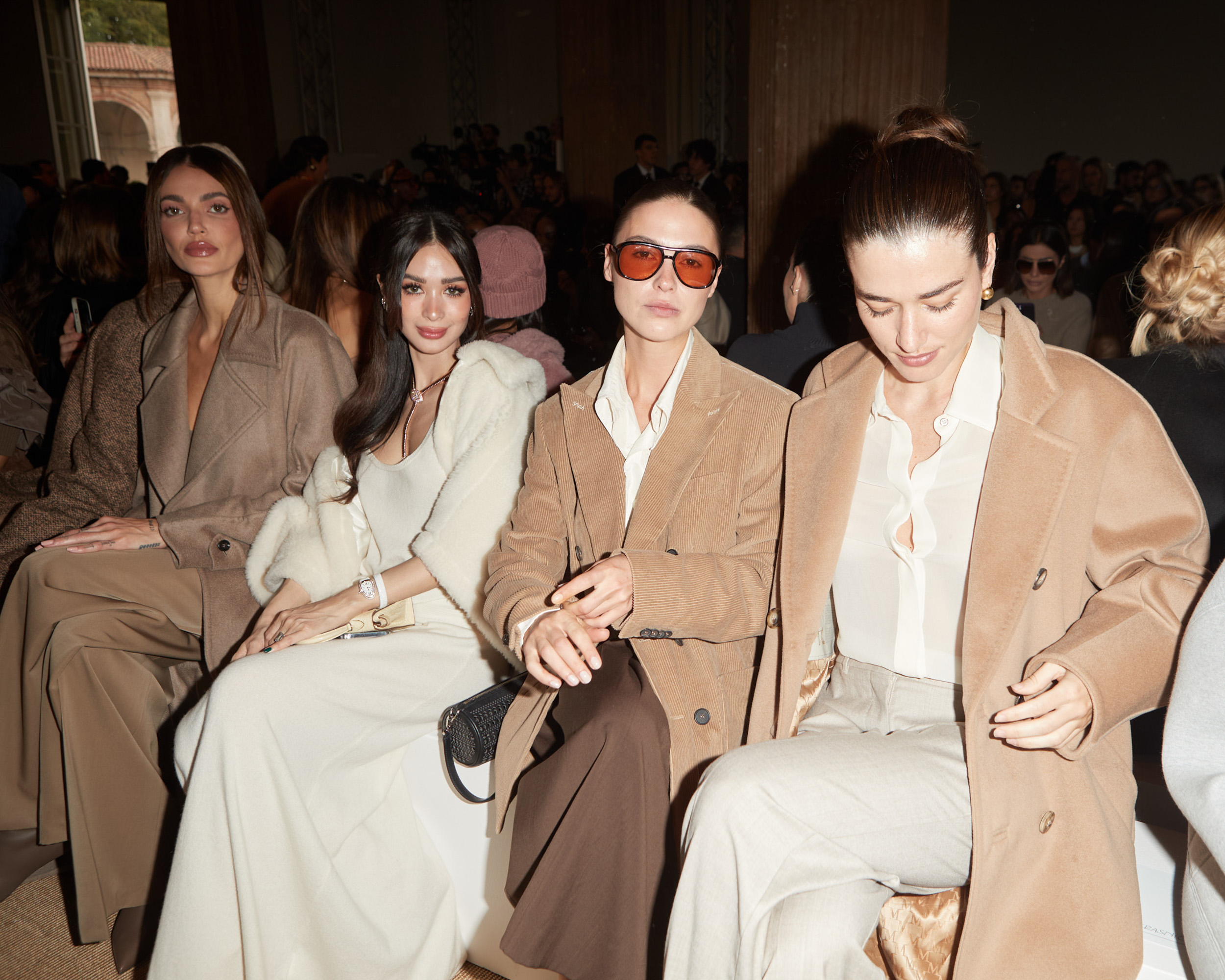 Max Mara Spring 2024 Fashion Show Front Row