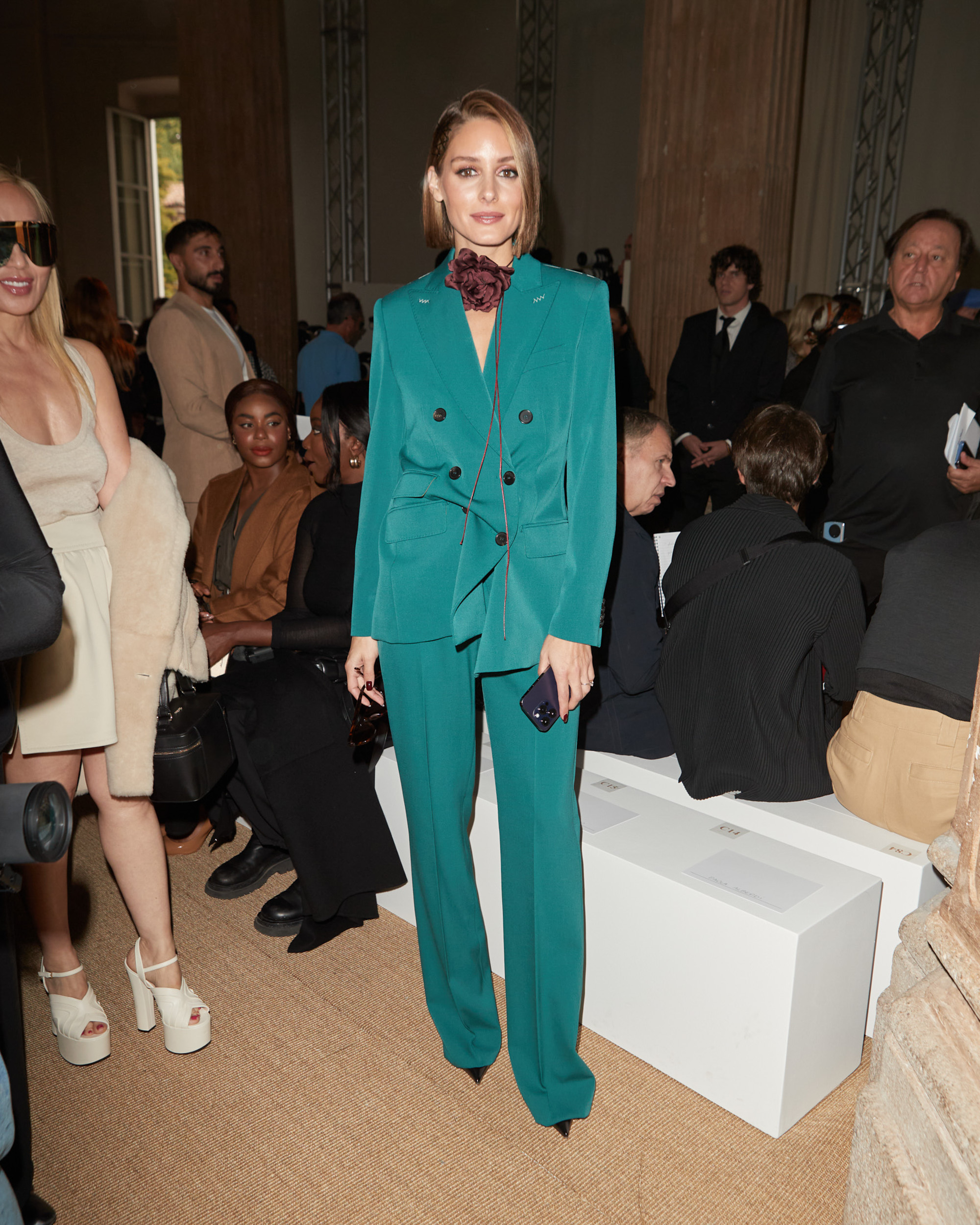 Max Mara Spring 2024 Fashion Show Front Row