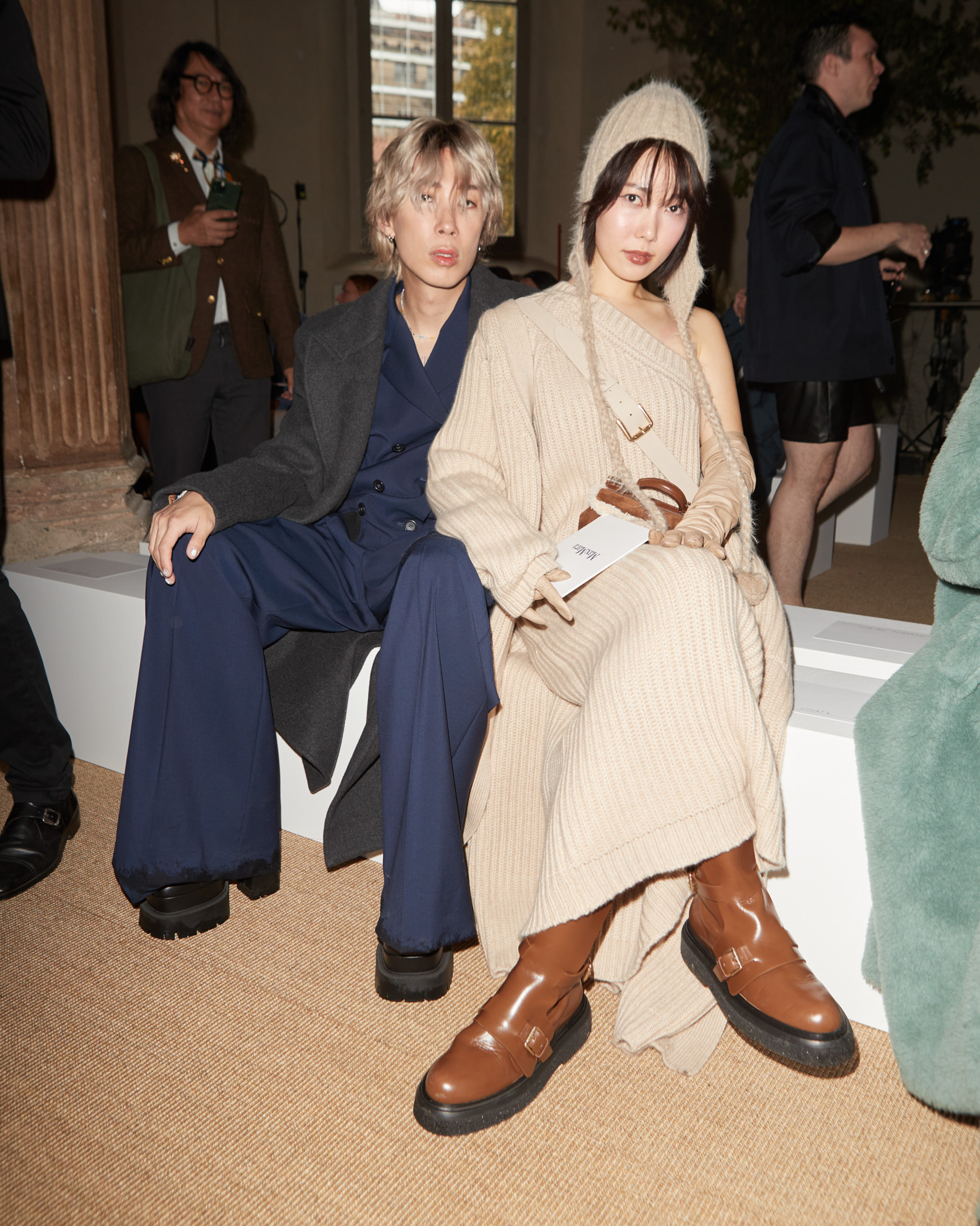 Max Mara Spring 2024 Fashion Show Front Row