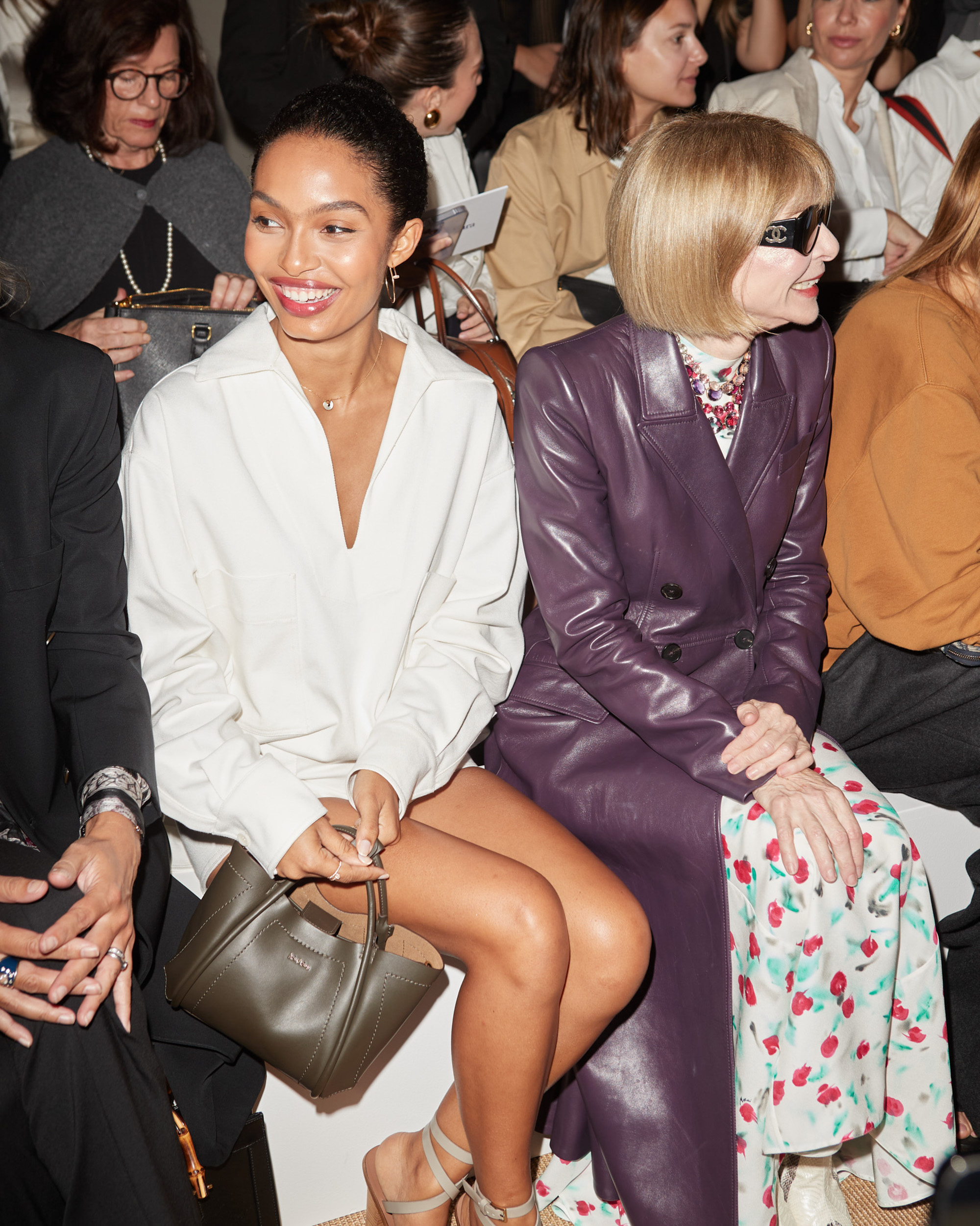 Max Mara Spring 2024 Fashion Show Front Row