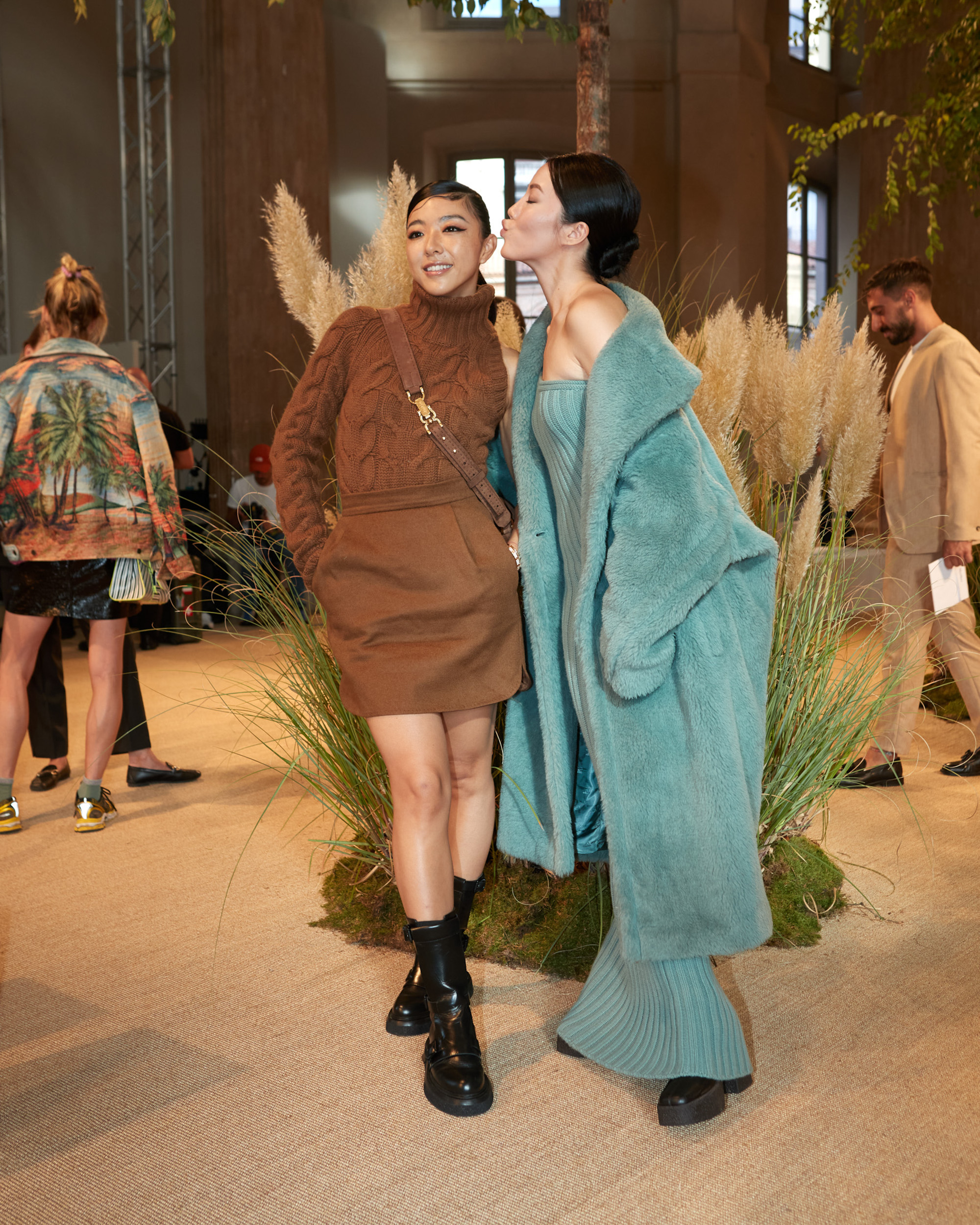 Max Mara Spring 2024 Fashion Show Front Row