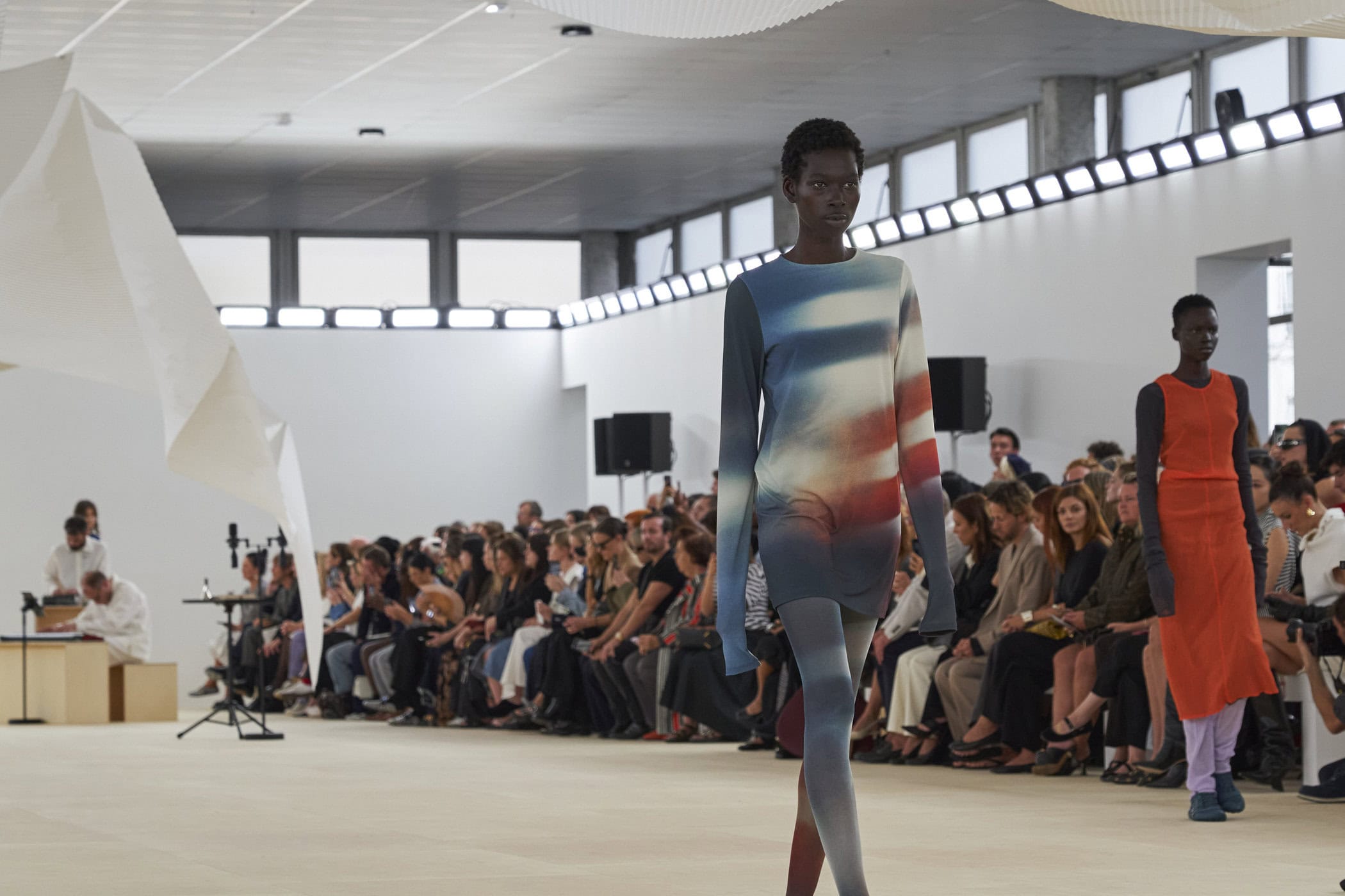 Issey Miyake Spring 2024 Fashion Show Atmosphere