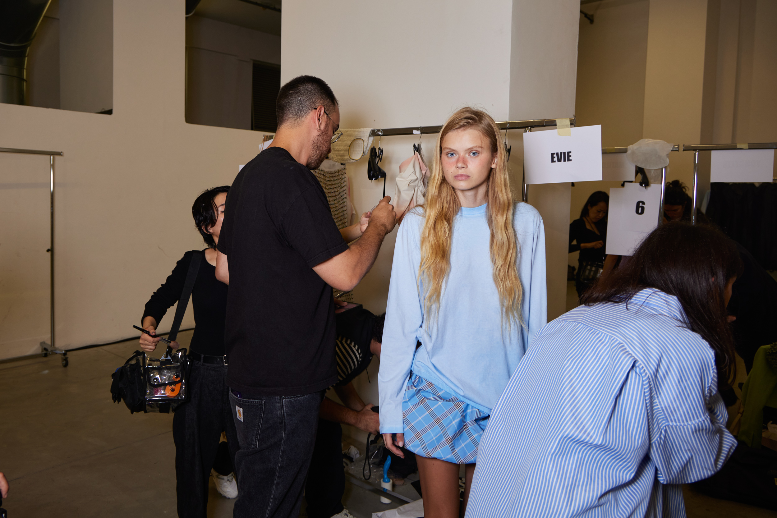 Msgm Spring 2024 Fashion Show Backstage