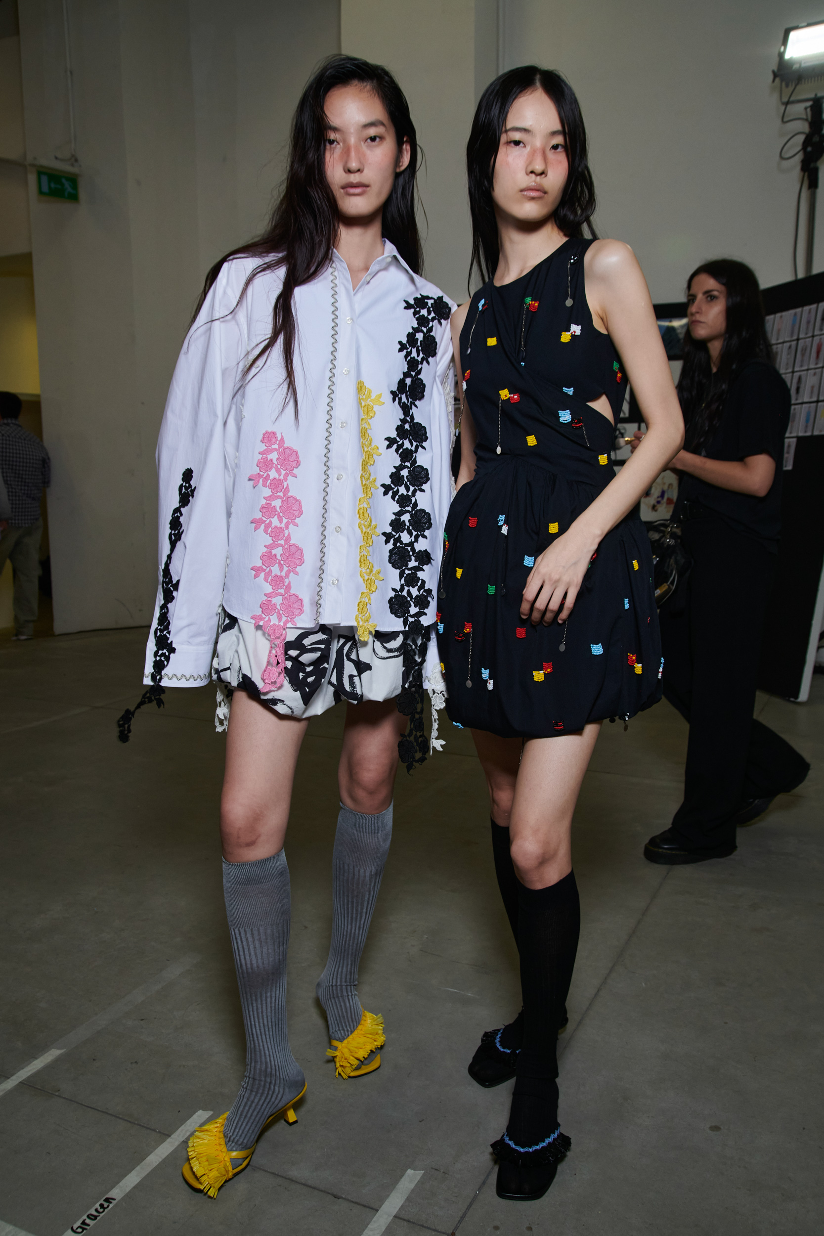 Msgm Spring 2024 Fashion Show Backstage