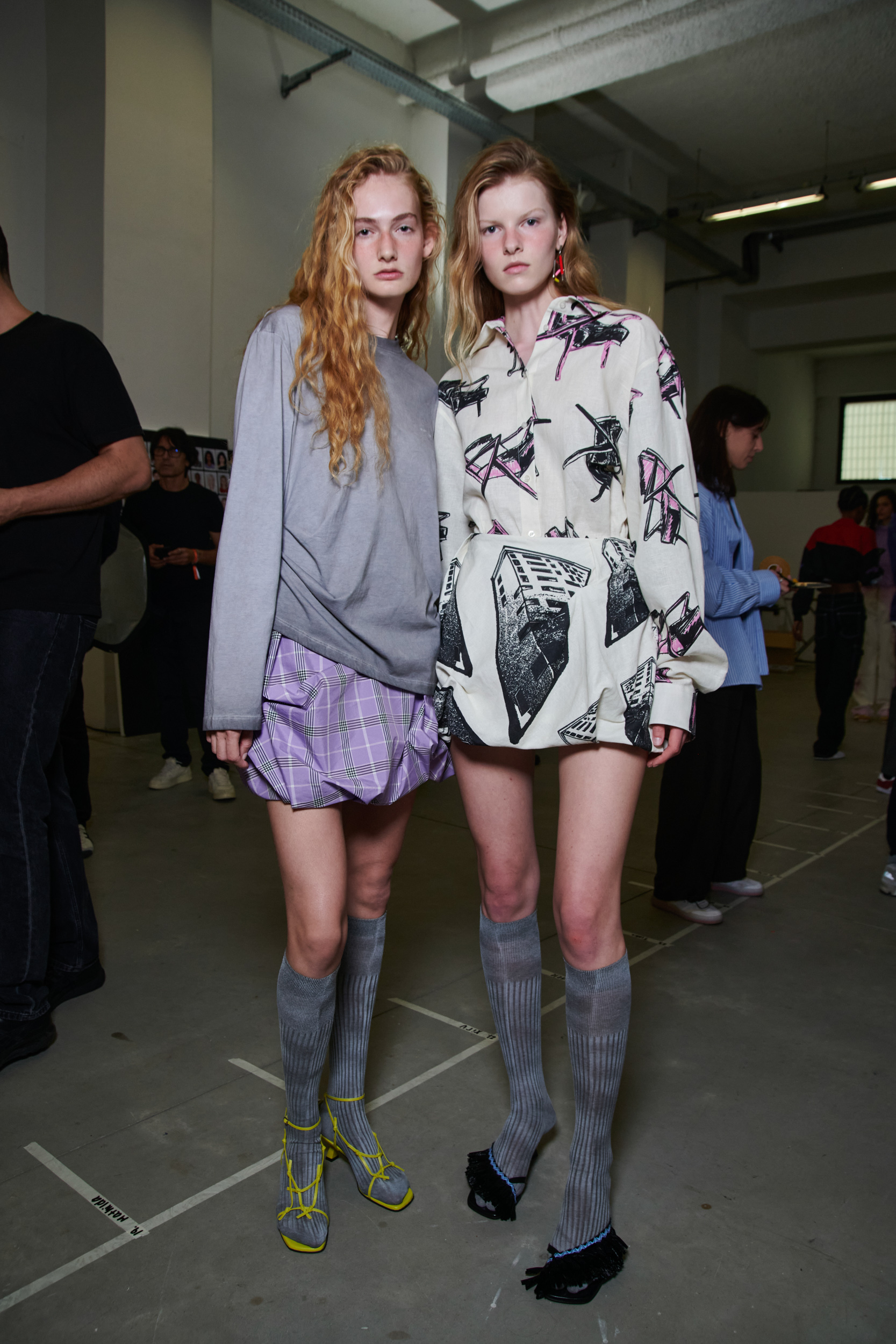 Msgm Spring 2024 Fashion Show Backstage