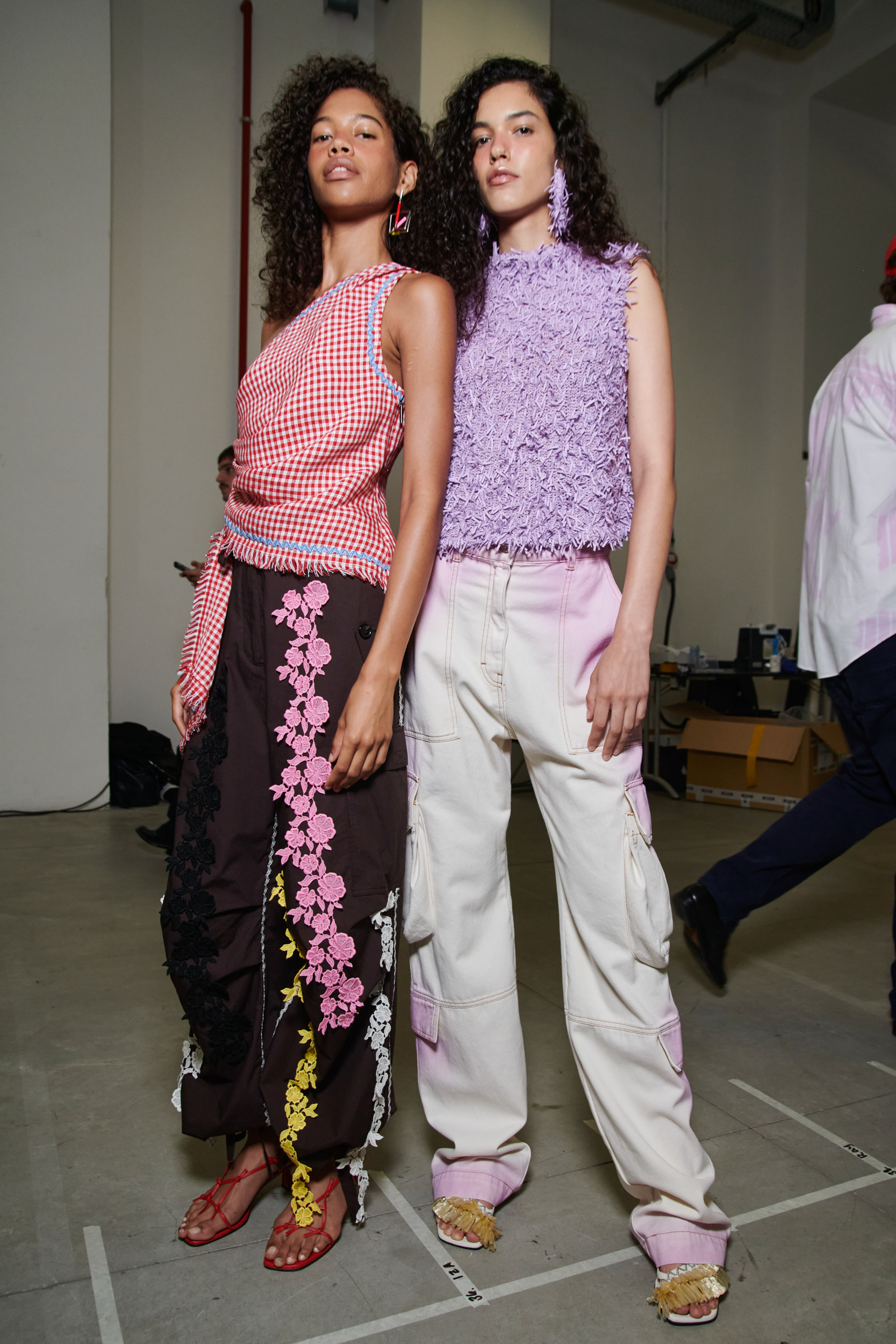 Msgm Spring 2024 Fashion Show Backstage