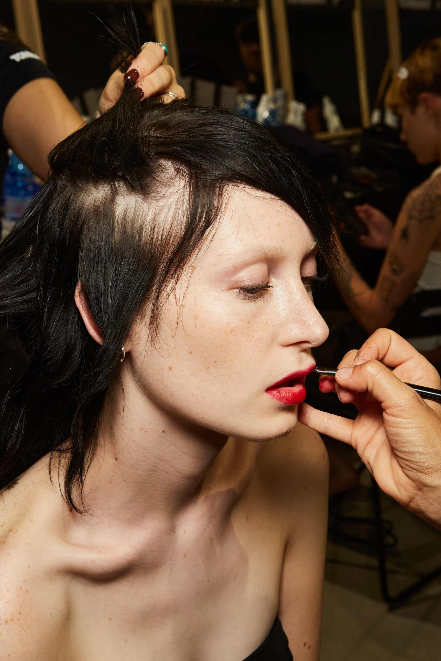 N 21 Spring 2024 Fashion Show Backstage