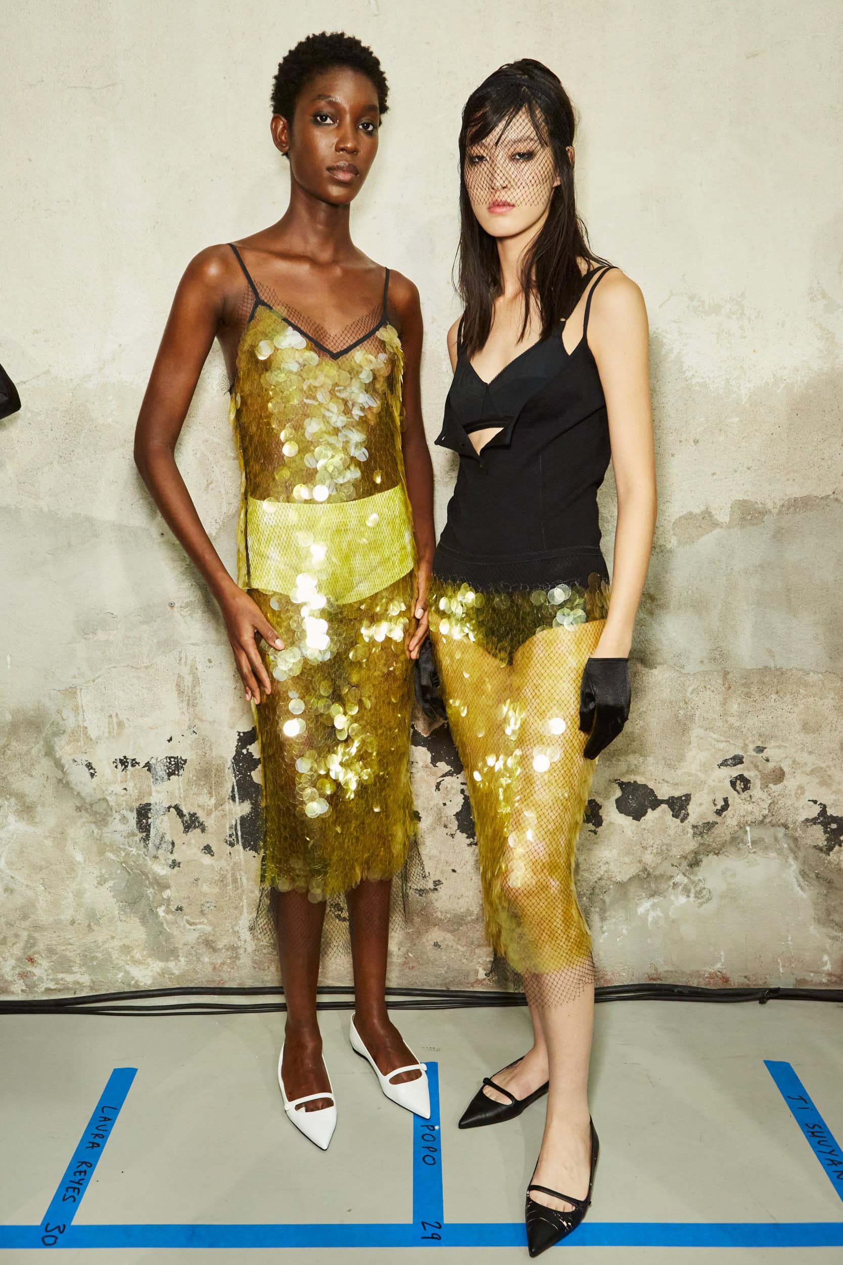 N 21 Spring 2024 Fashion Show Backstage