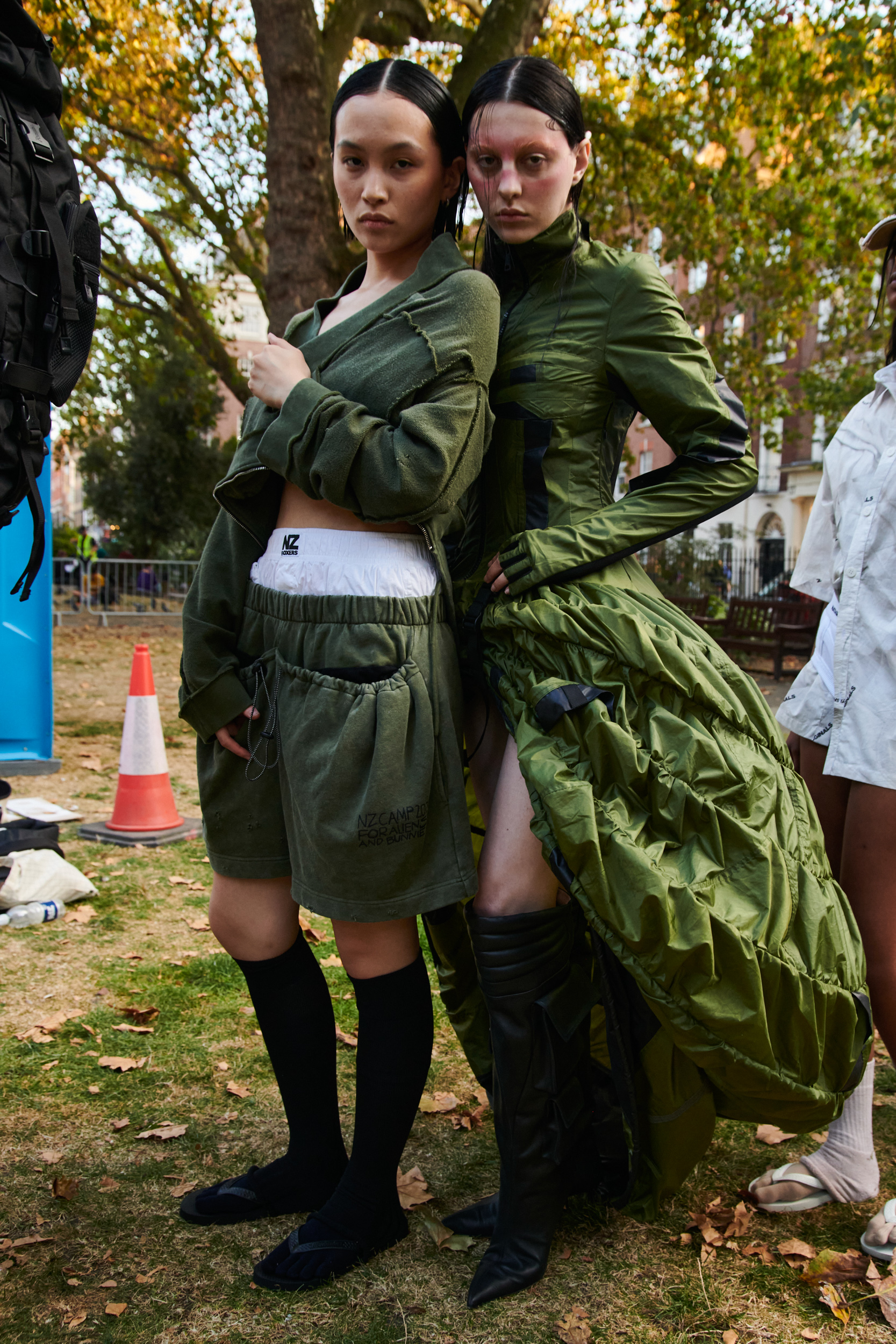 Natasha Zinko Spring 2024 Fashion Show Backstage