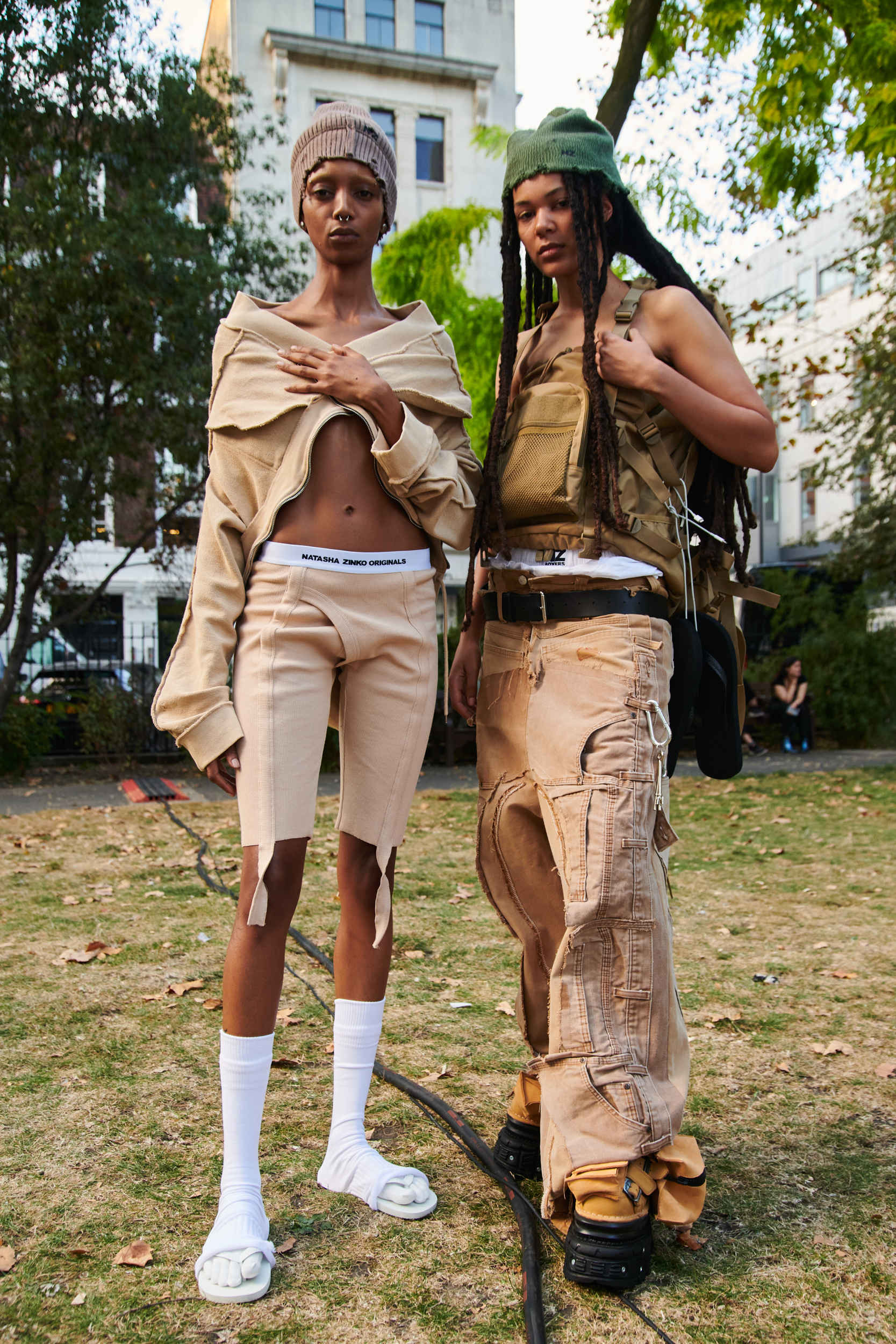 Natasha Zinko Spring 2024 Fashion Show Backstage