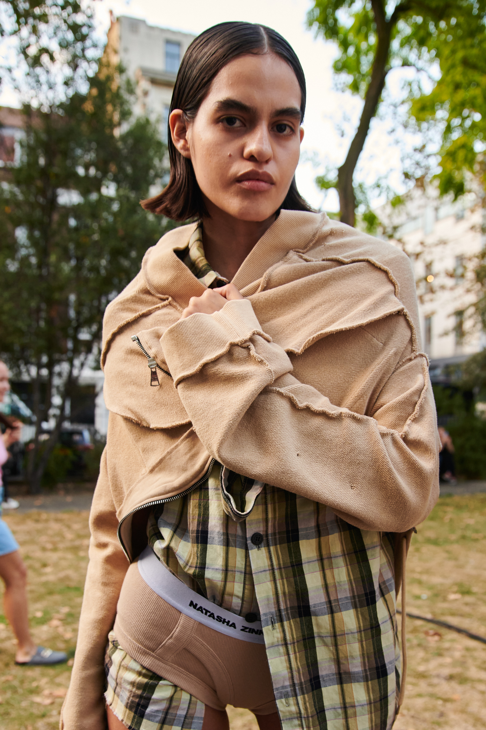 Natasha Zinko Spring 2024 Fashion Show Backstage