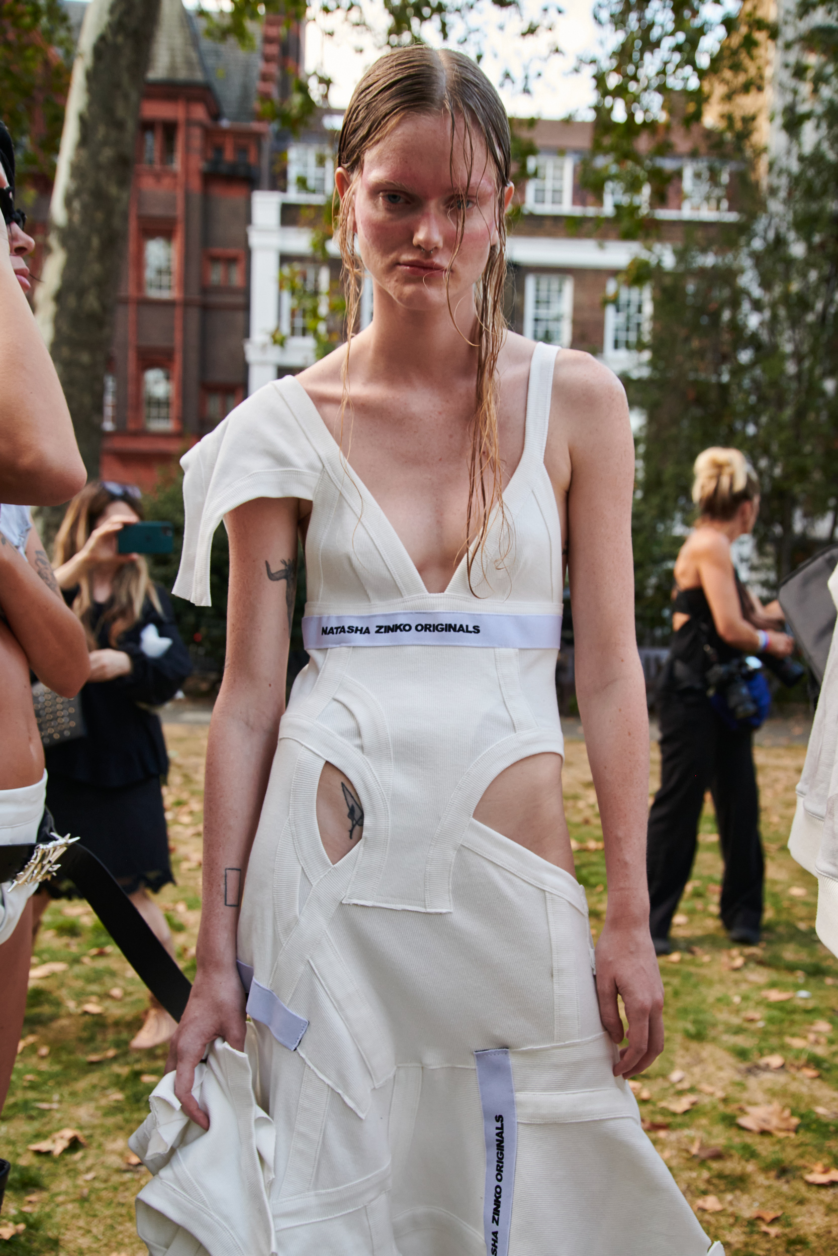 Natasha Zinko Spring 2024 Fashion Show Backstage