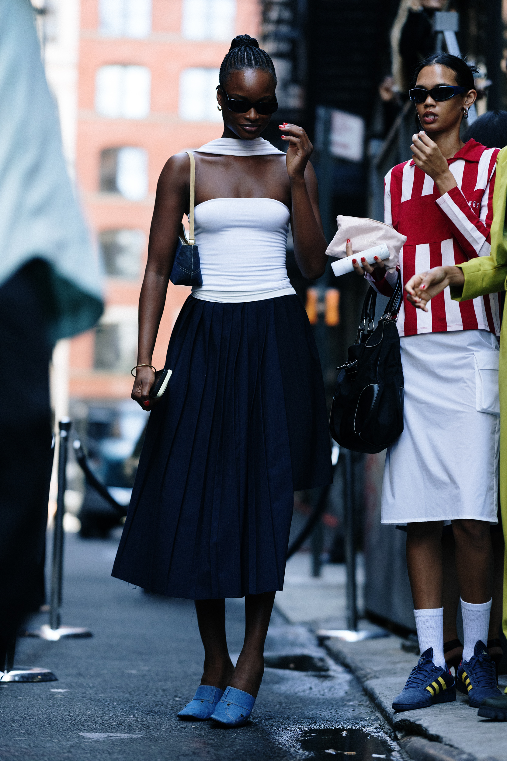 Mixed Prints Were a Street Style Favorite on Day 6 of New York Fashion Week  - Fashionista