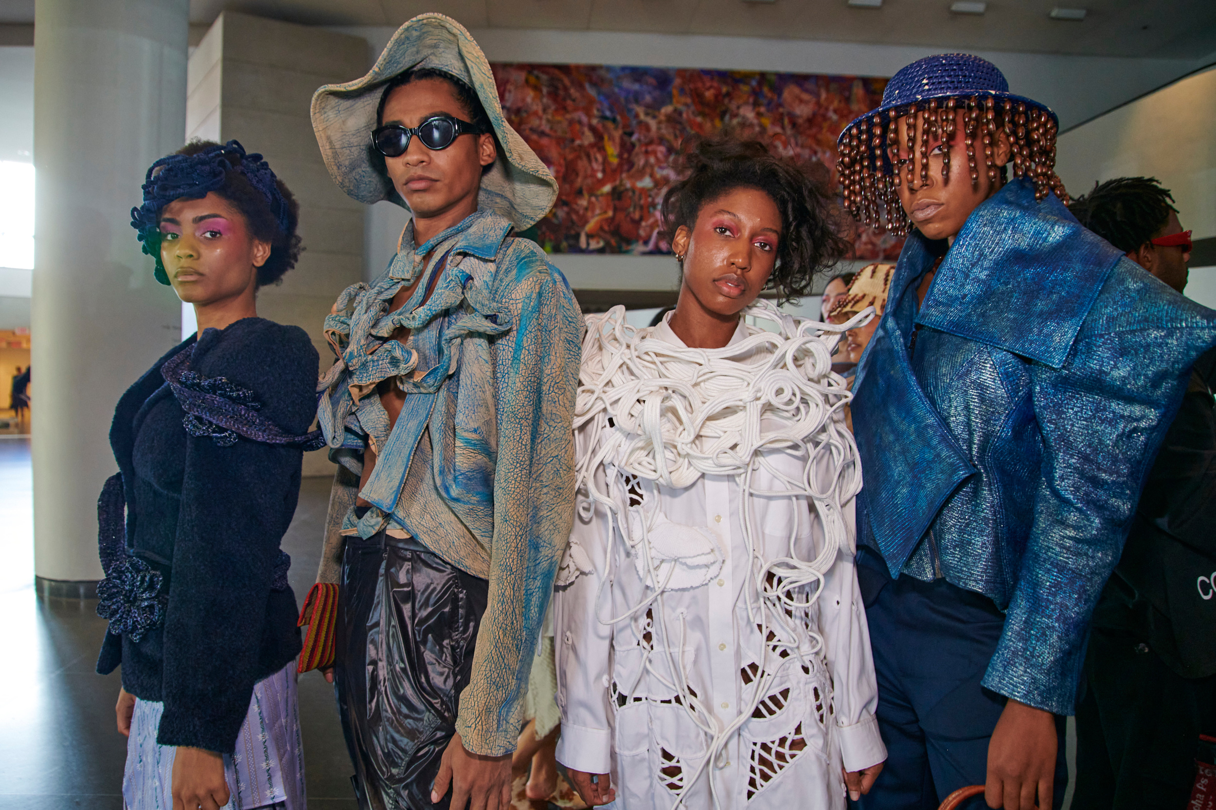 Parsons Mfa Spring 2024 Fashion Show Backstage