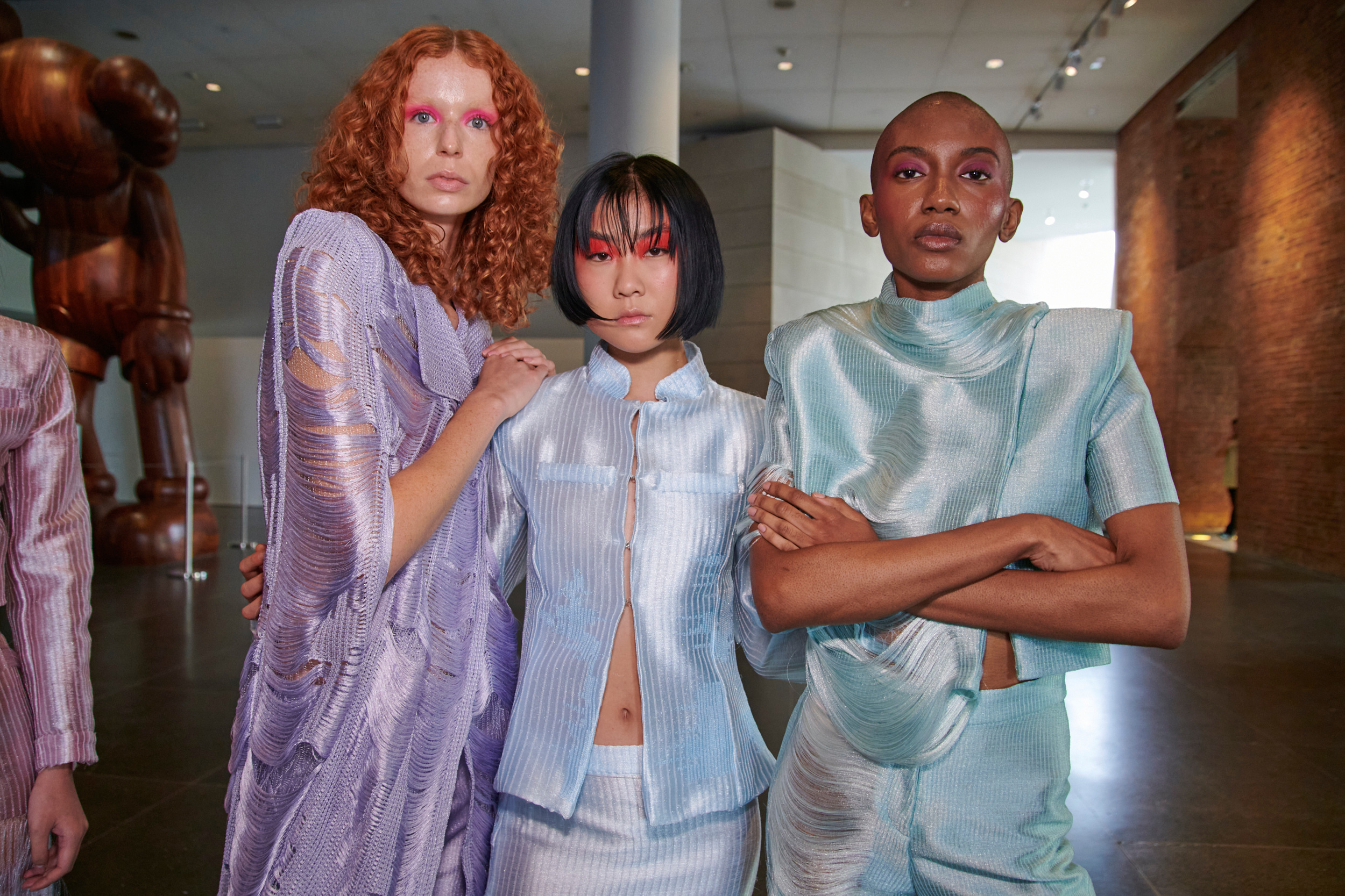 Parsons Mfa Spring 2024 Fashion Show Backstage