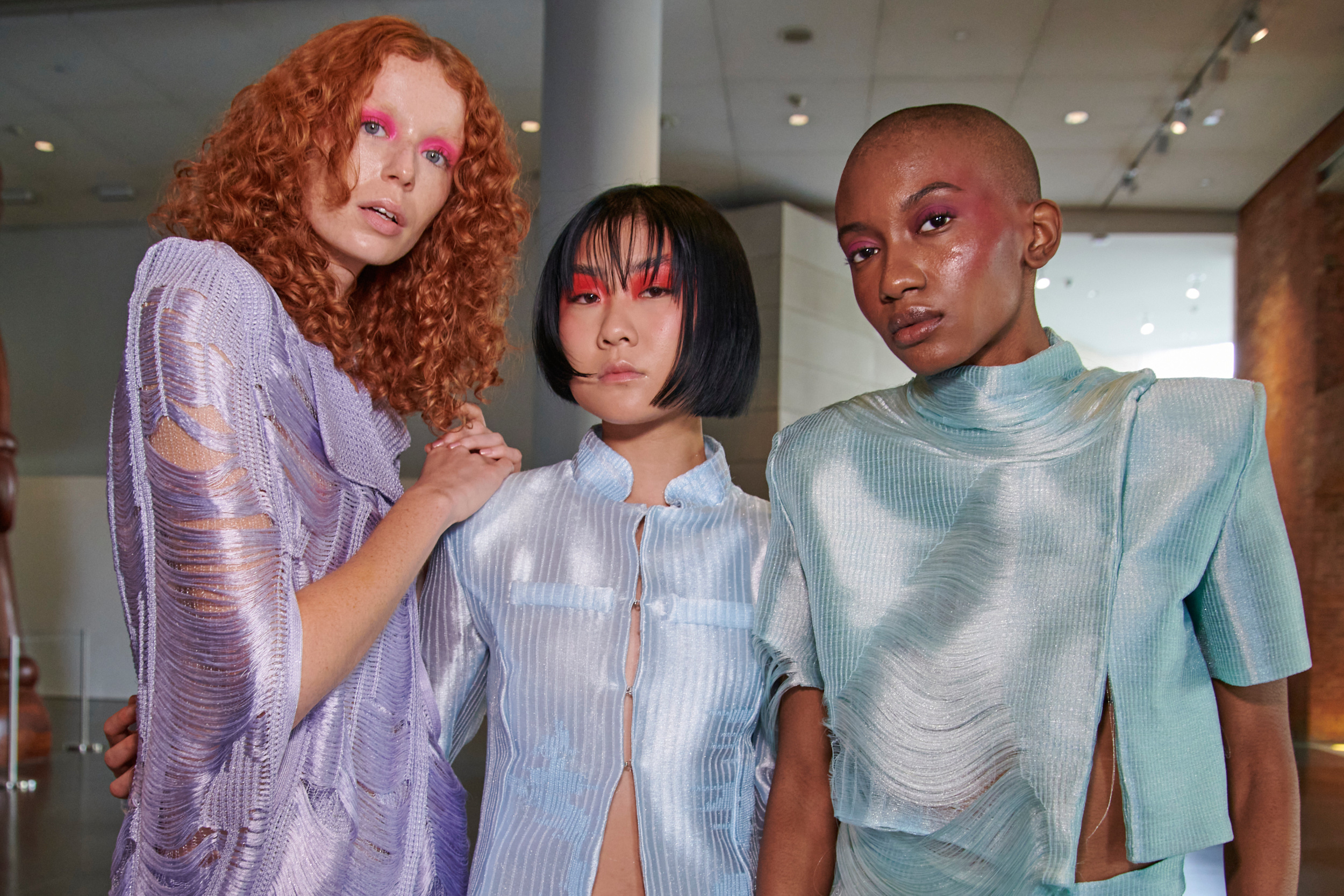 Parsons Mfa Spring 2024 Fashion Show Backstage