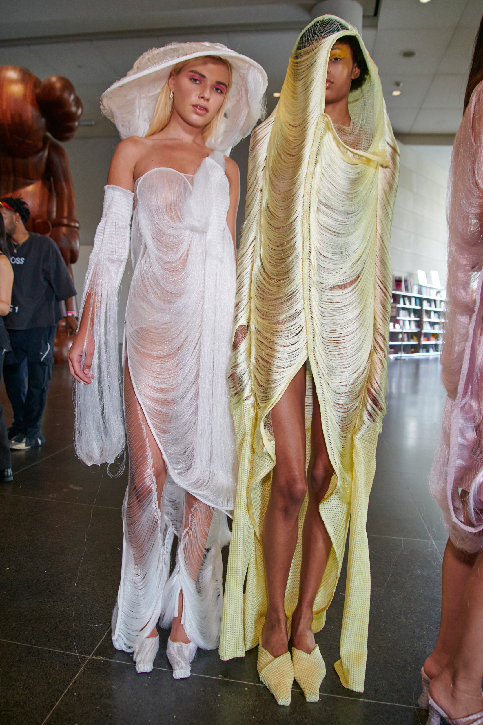 Parsons Mfa Spring 2024 Fashion Show Backstage